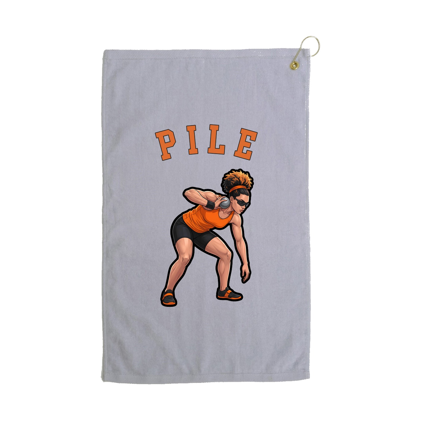 Golf Towel — Shirsey Arch in Grey