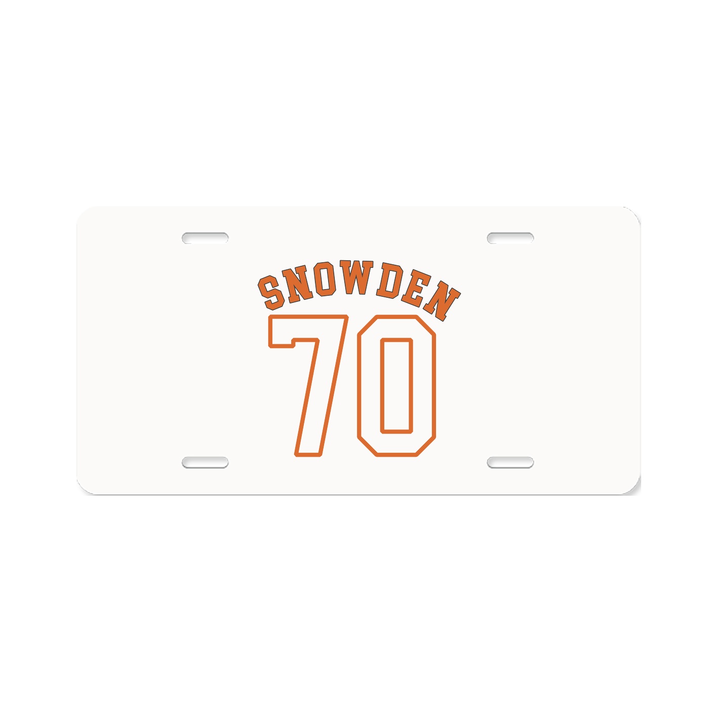 License Plate — Shirsey Arch in Classic