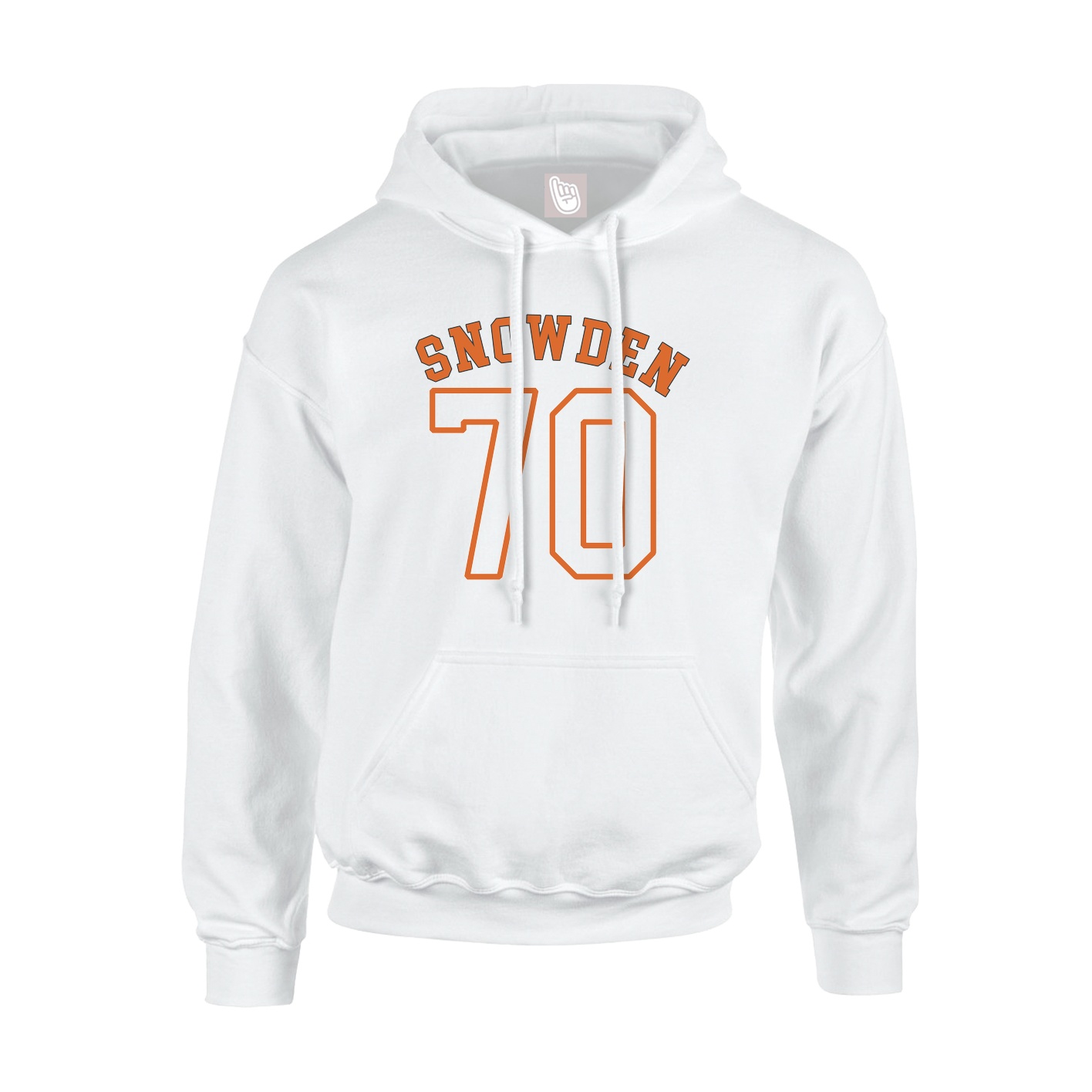 Youth Hoodie — Shirsey Arch in White