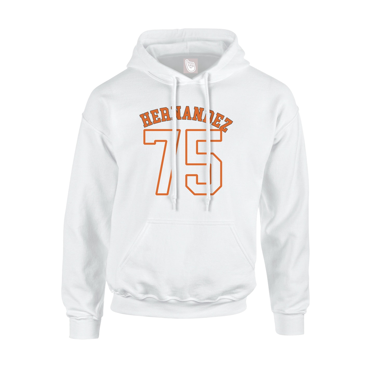 Hoodie — Shirsey Arch in White