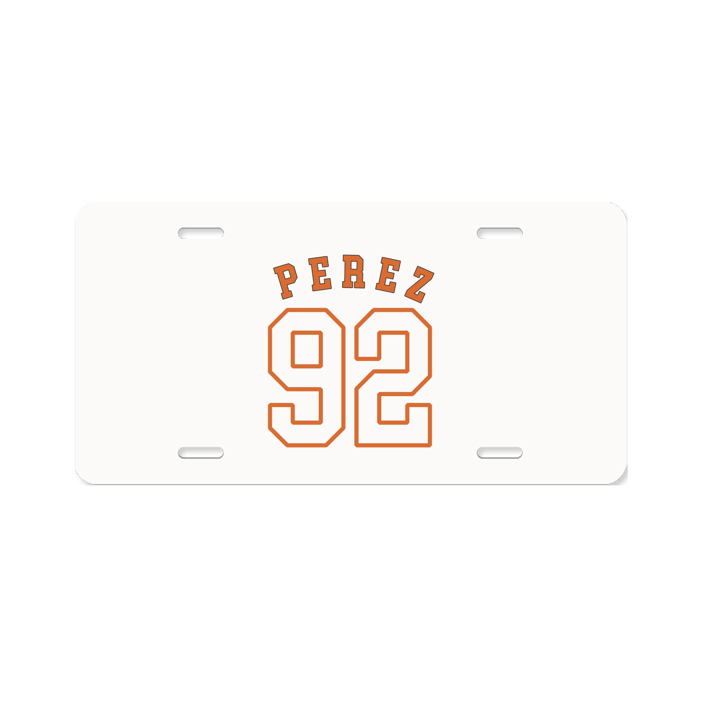 License Plate — Shirsey Arch in Classic