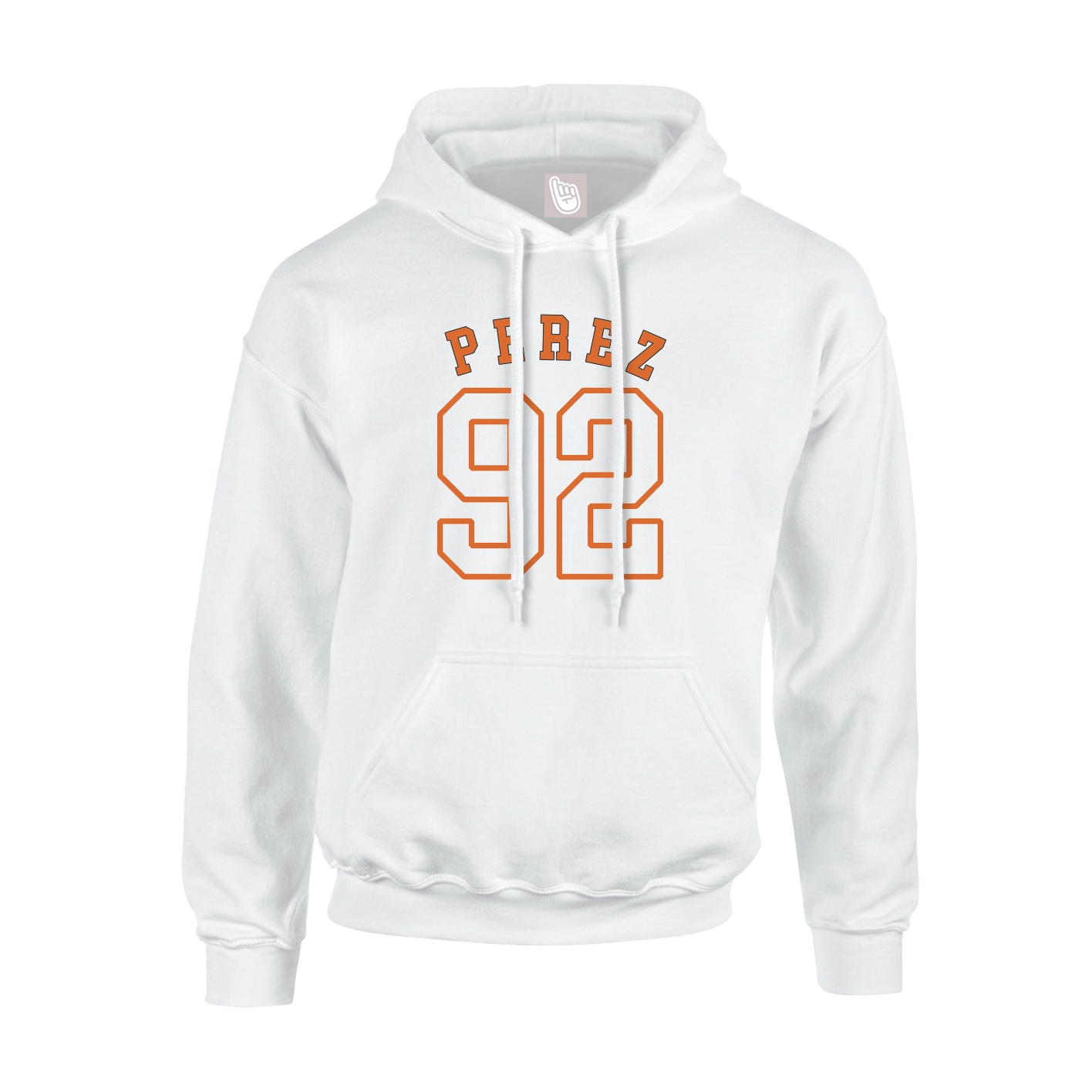 Hoodie — Shirsey Arch in White