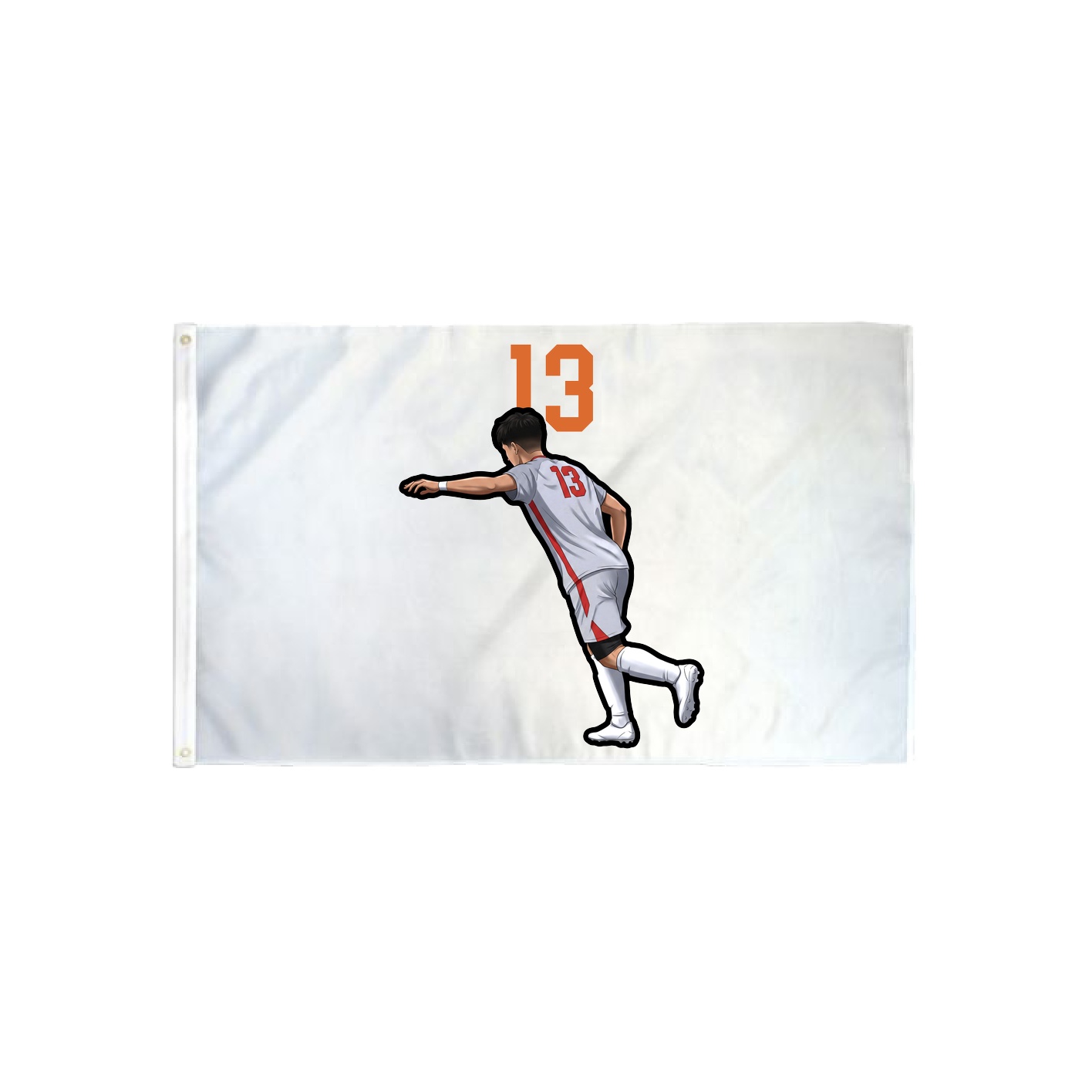 3x5 Flag — Number Top in Classic