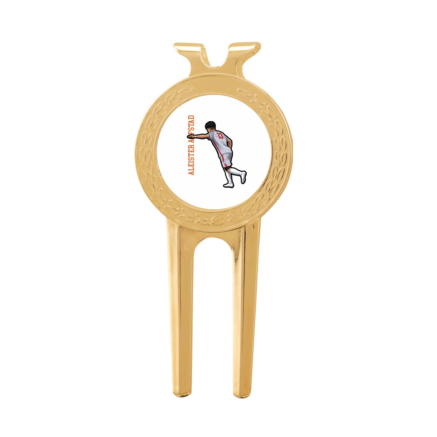Divot Tool with Ball Marker — Name Vertical in Classic