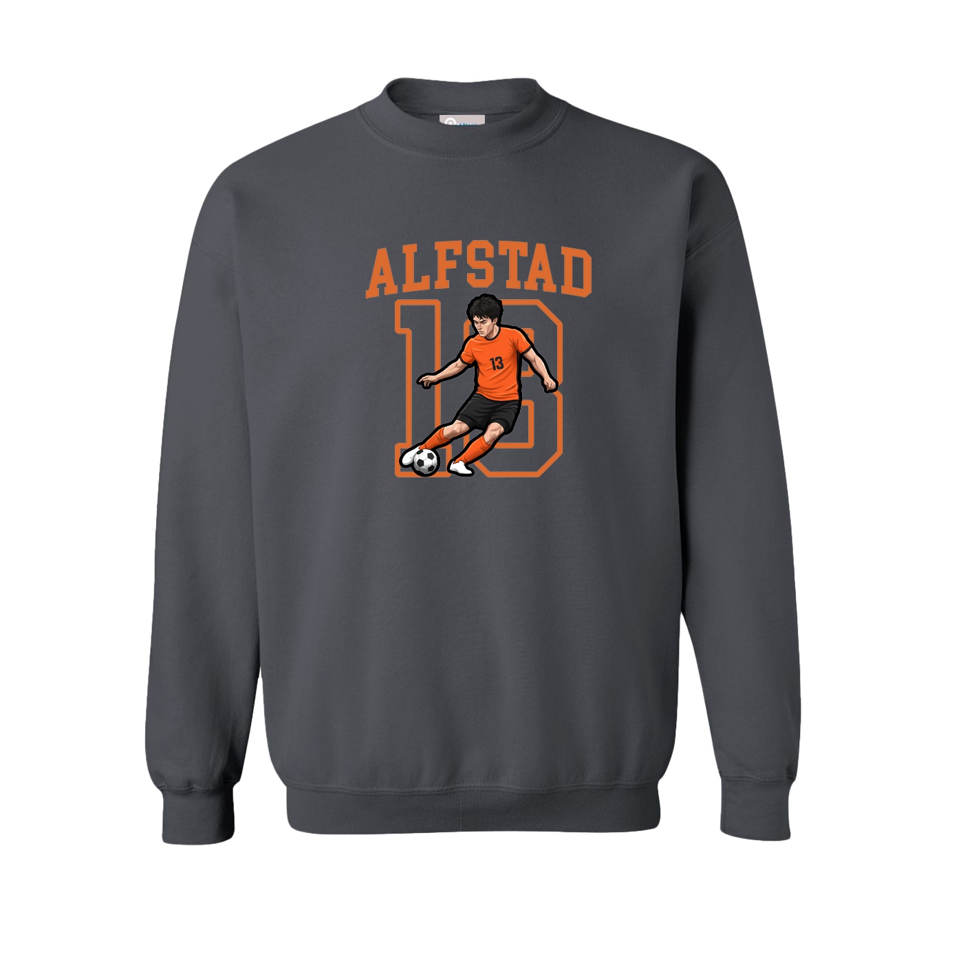 Fleece Crew — Shirsey in Grey