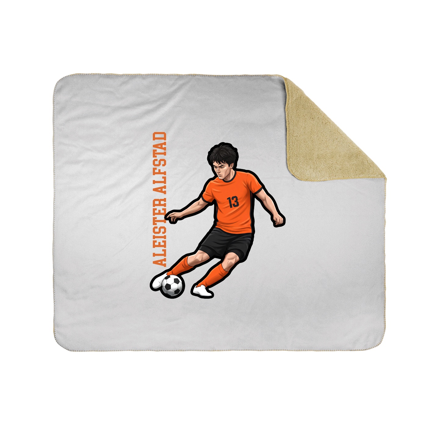 50x60 Sherpa Lined Throw Blanket