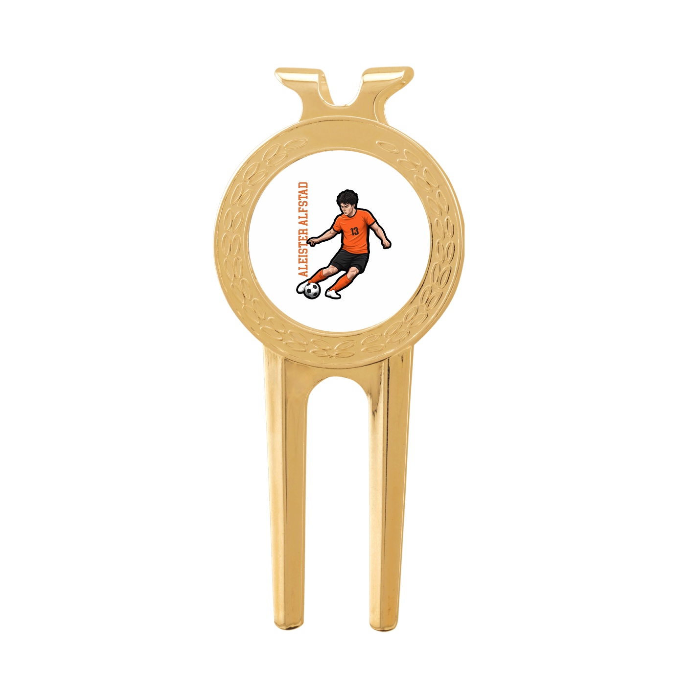 Divot Tool with Ball Marker — Name Vertical in Classic