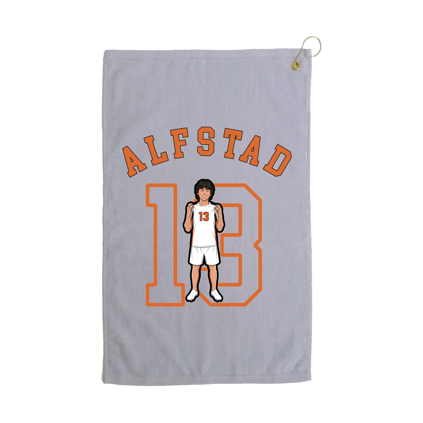 Golf Towel — Shirsey Arch in Grey