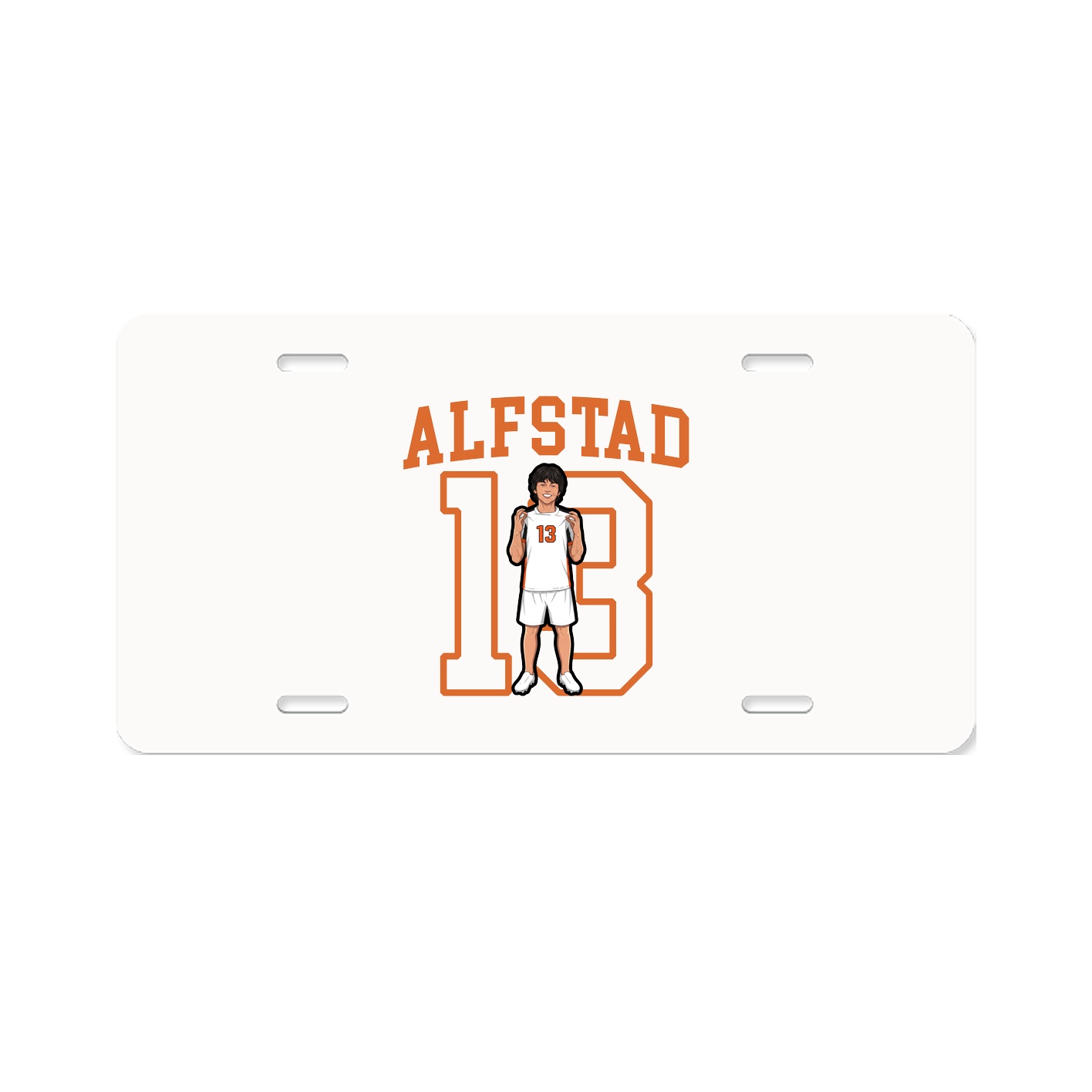 License Plate — Shirsey in Classic