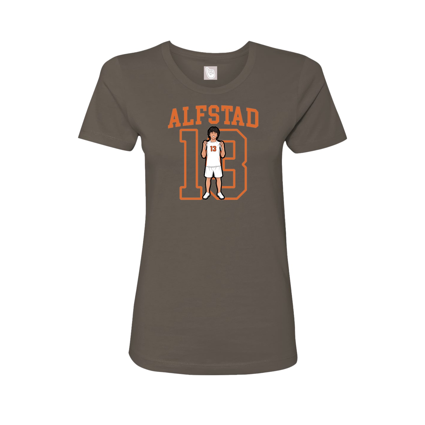 Fitted Women's Tee — Shirsey in Grey