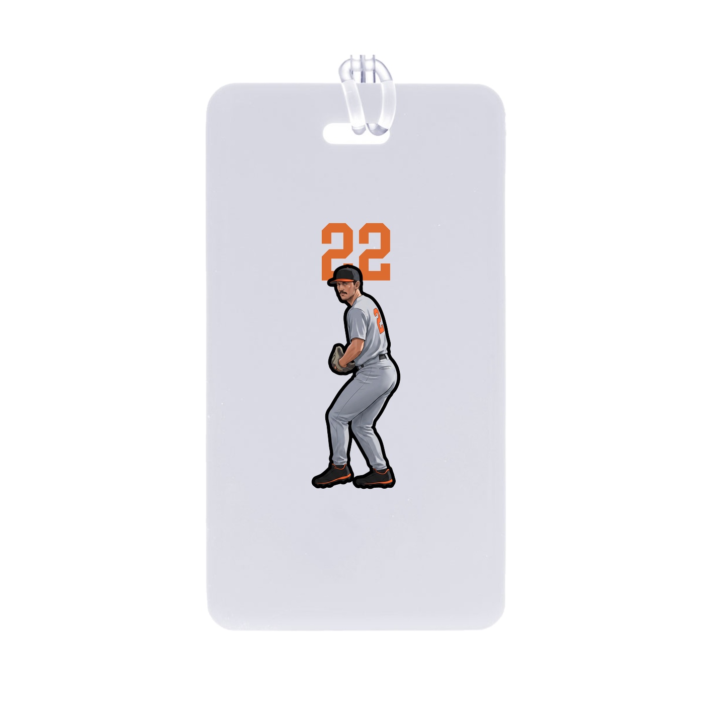 Bag Tag — Number Top in Classic