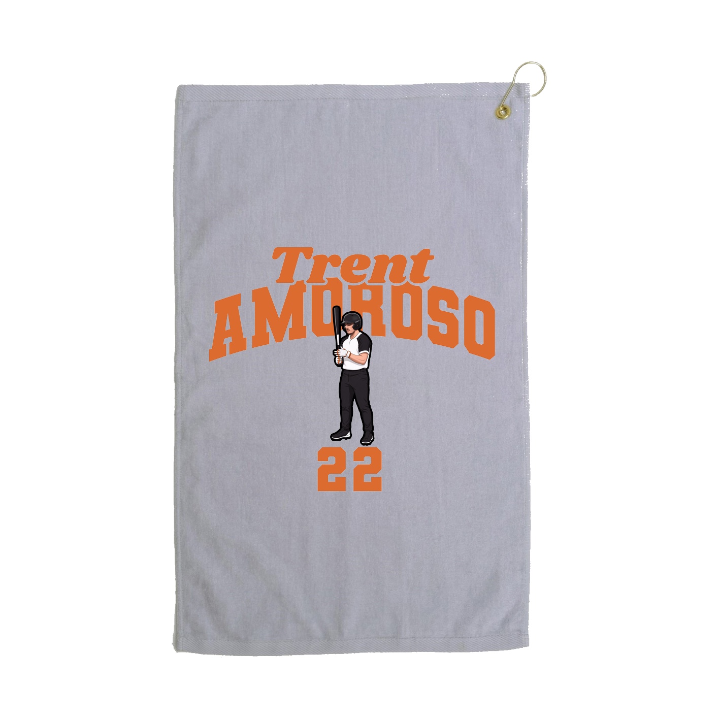 Golf Towel — Signature Arch in Grey