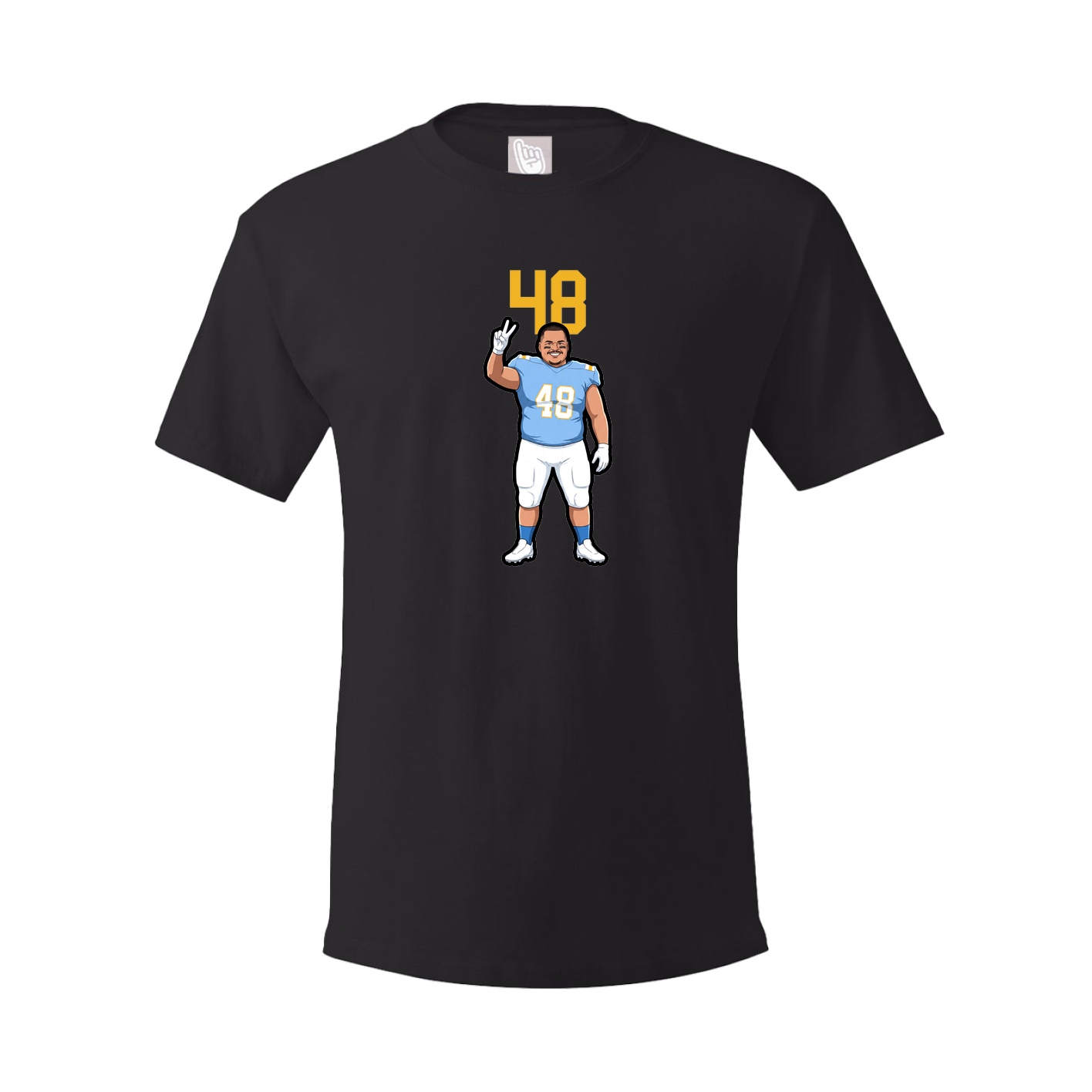 Tee — Number Top in Black