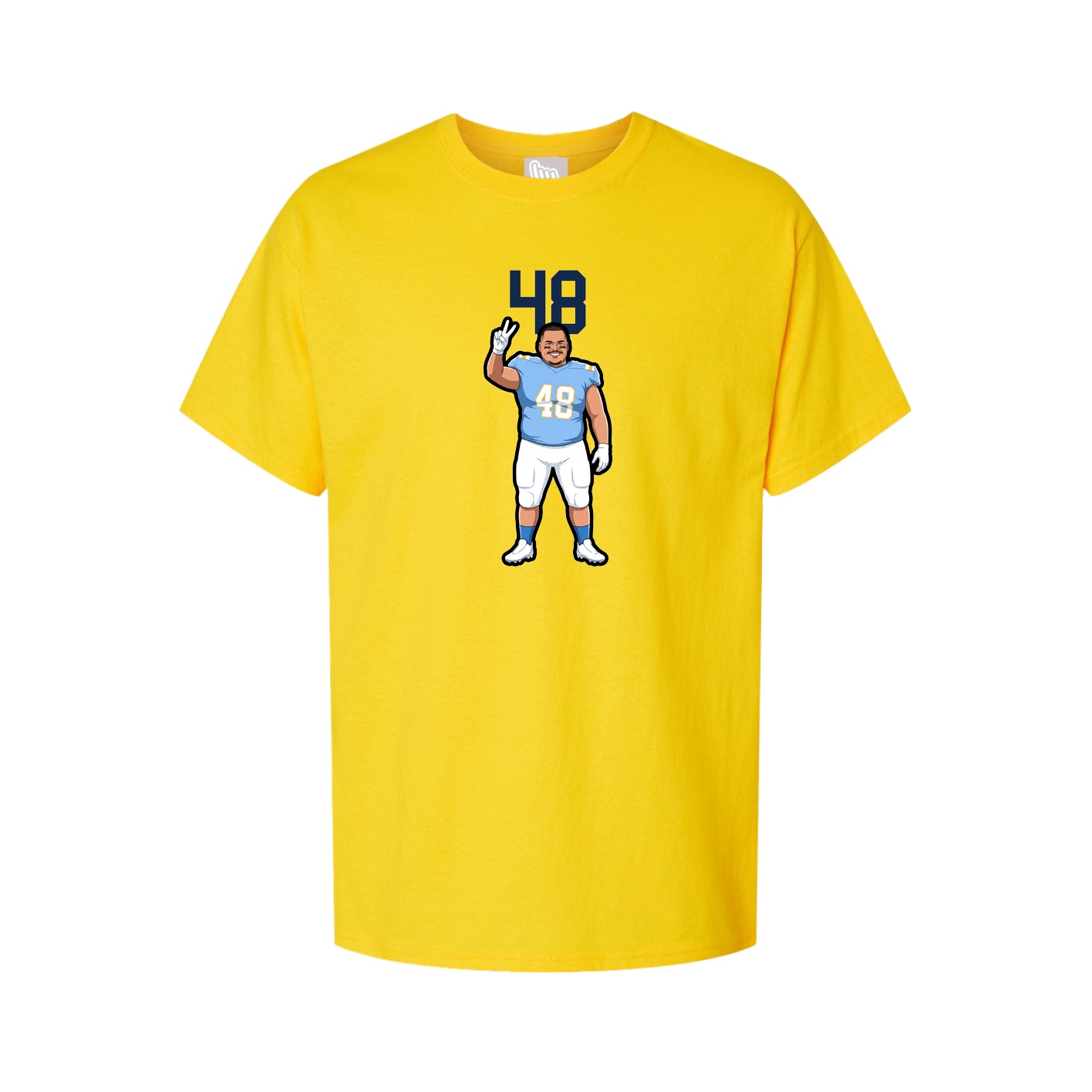 Tee — Number Top in Gold