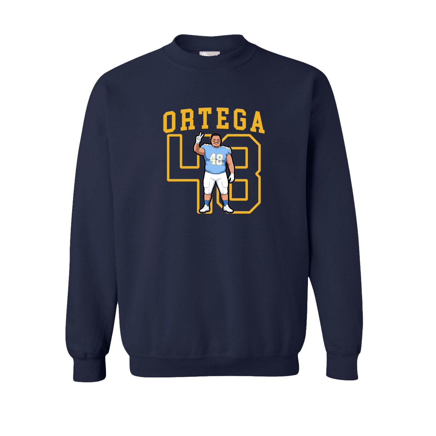 Fleece Crew — Shirsey in Navy