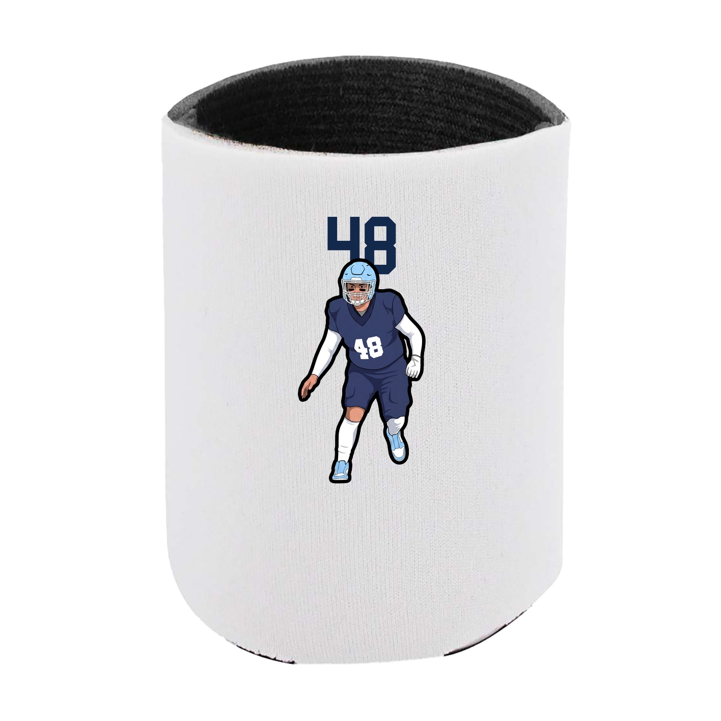 Can Holder — Number Top in White