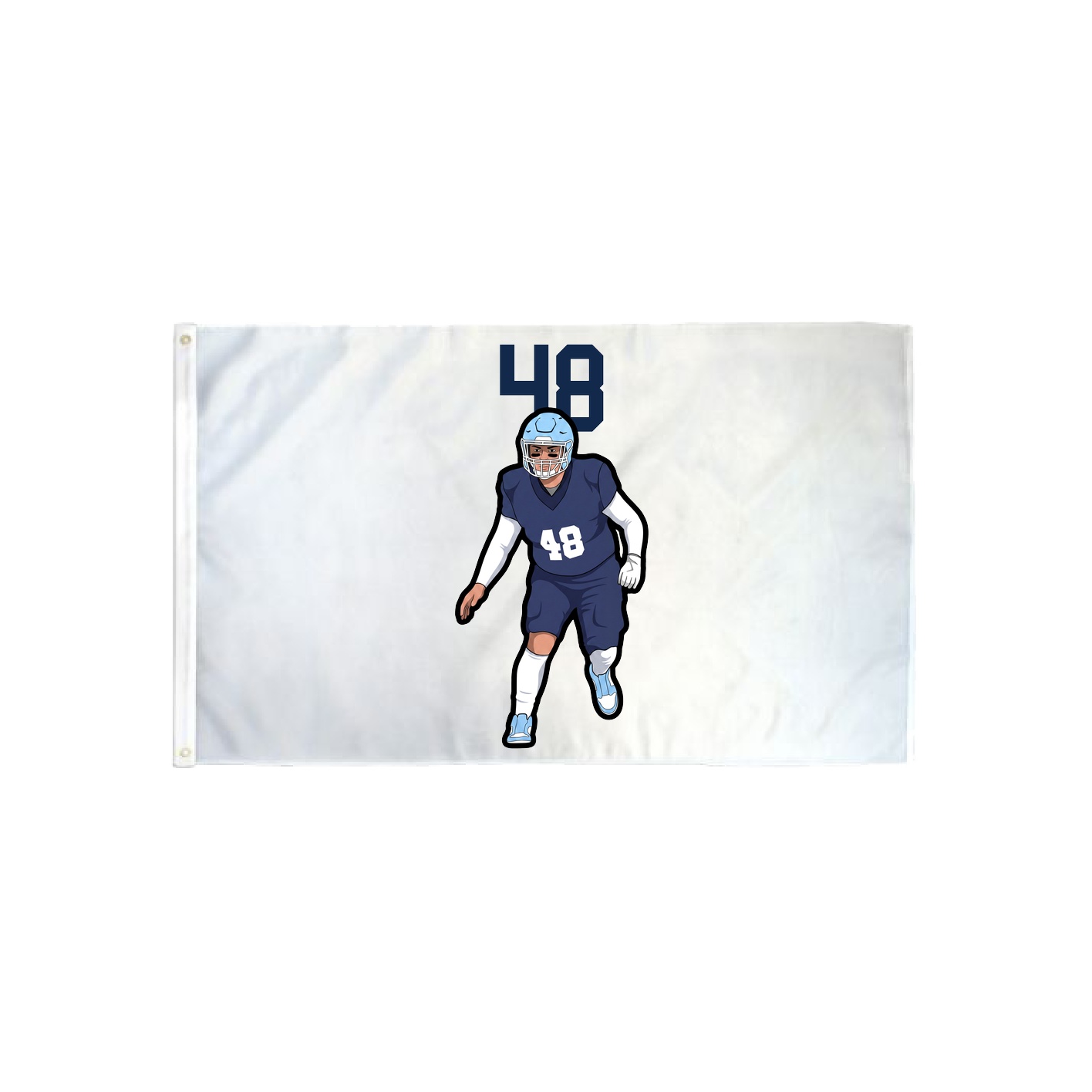 3x5 Flag — Number Top in Classic