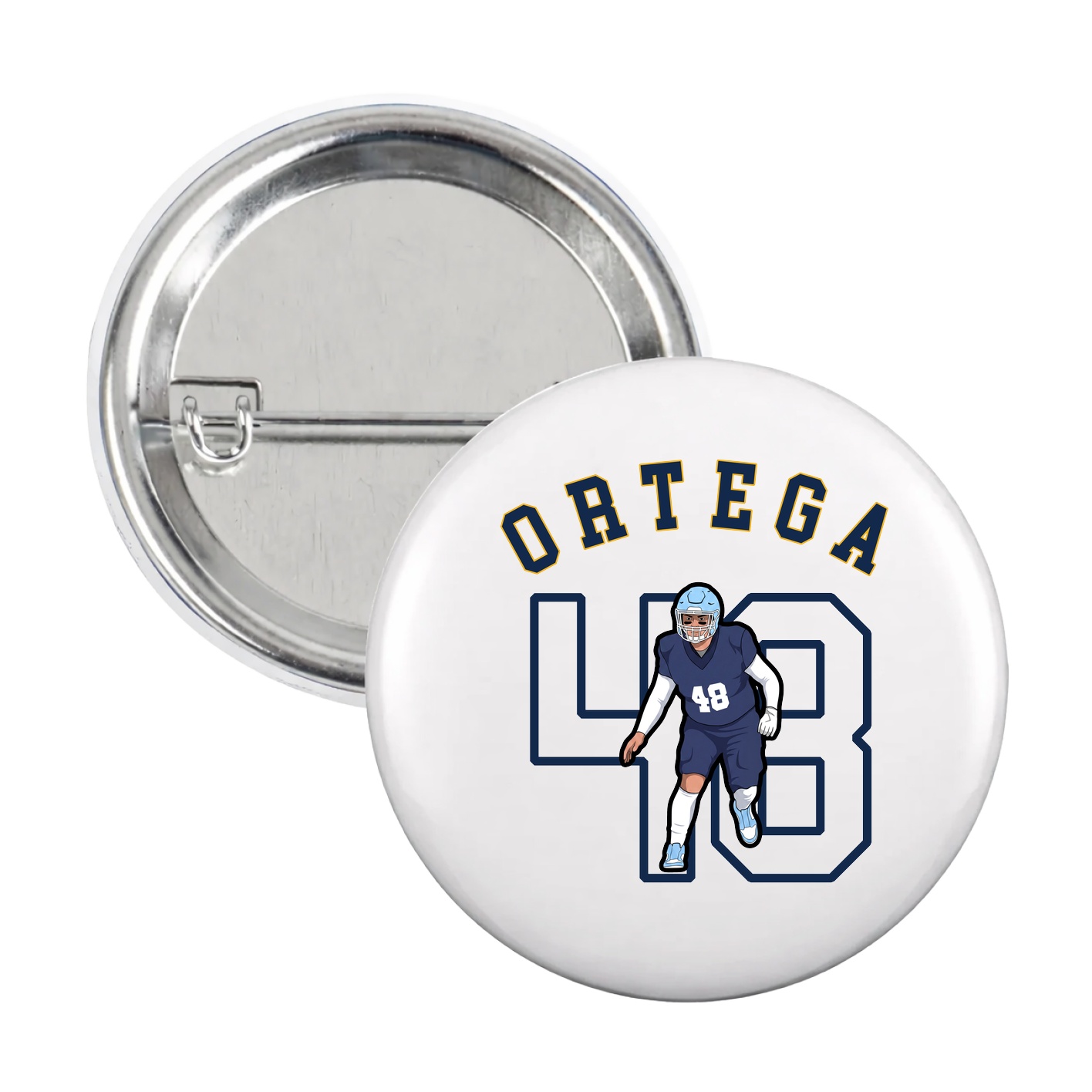 Game Day Button — Shirsey Arch in White
