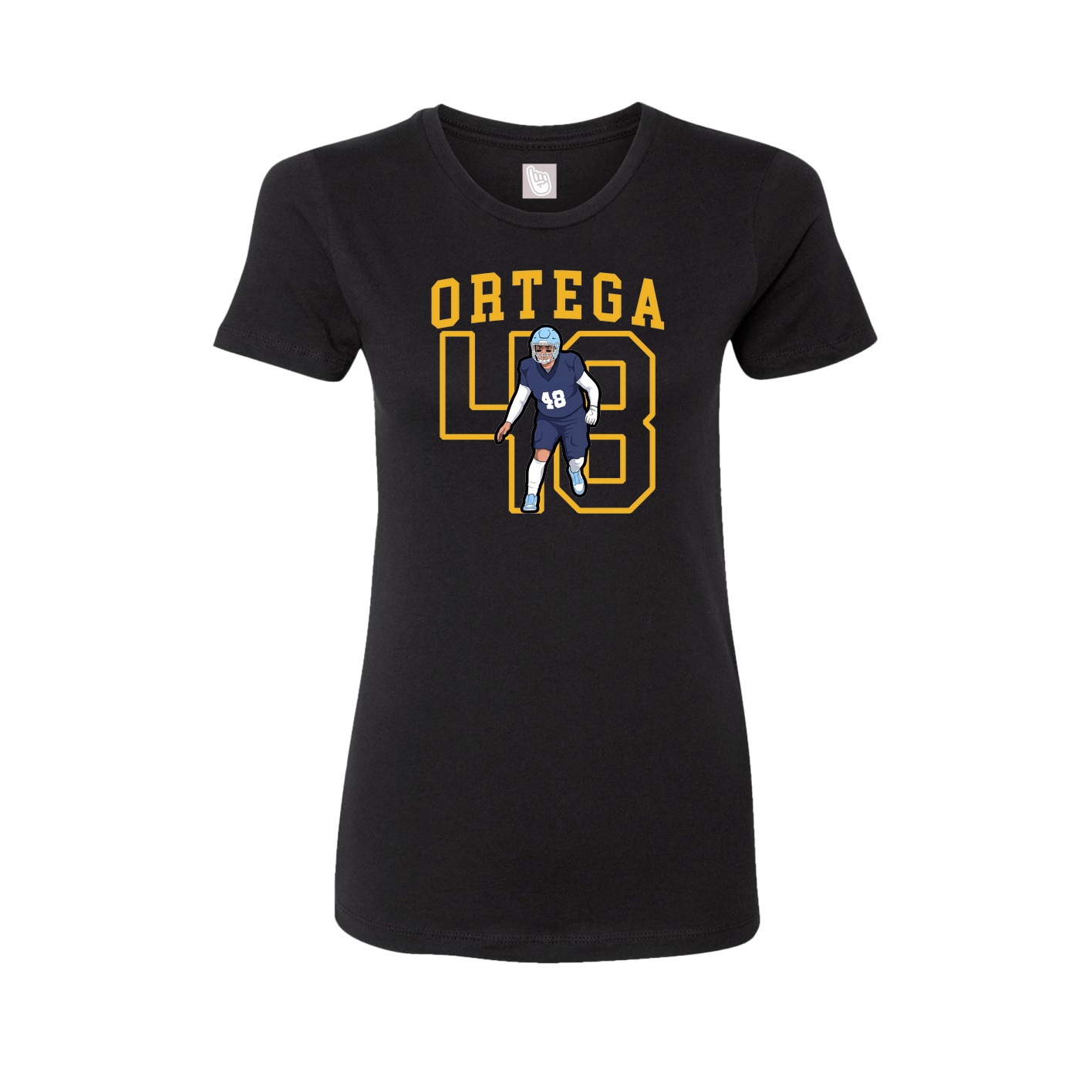 Fitted Women's Tee — Shirsey in Black