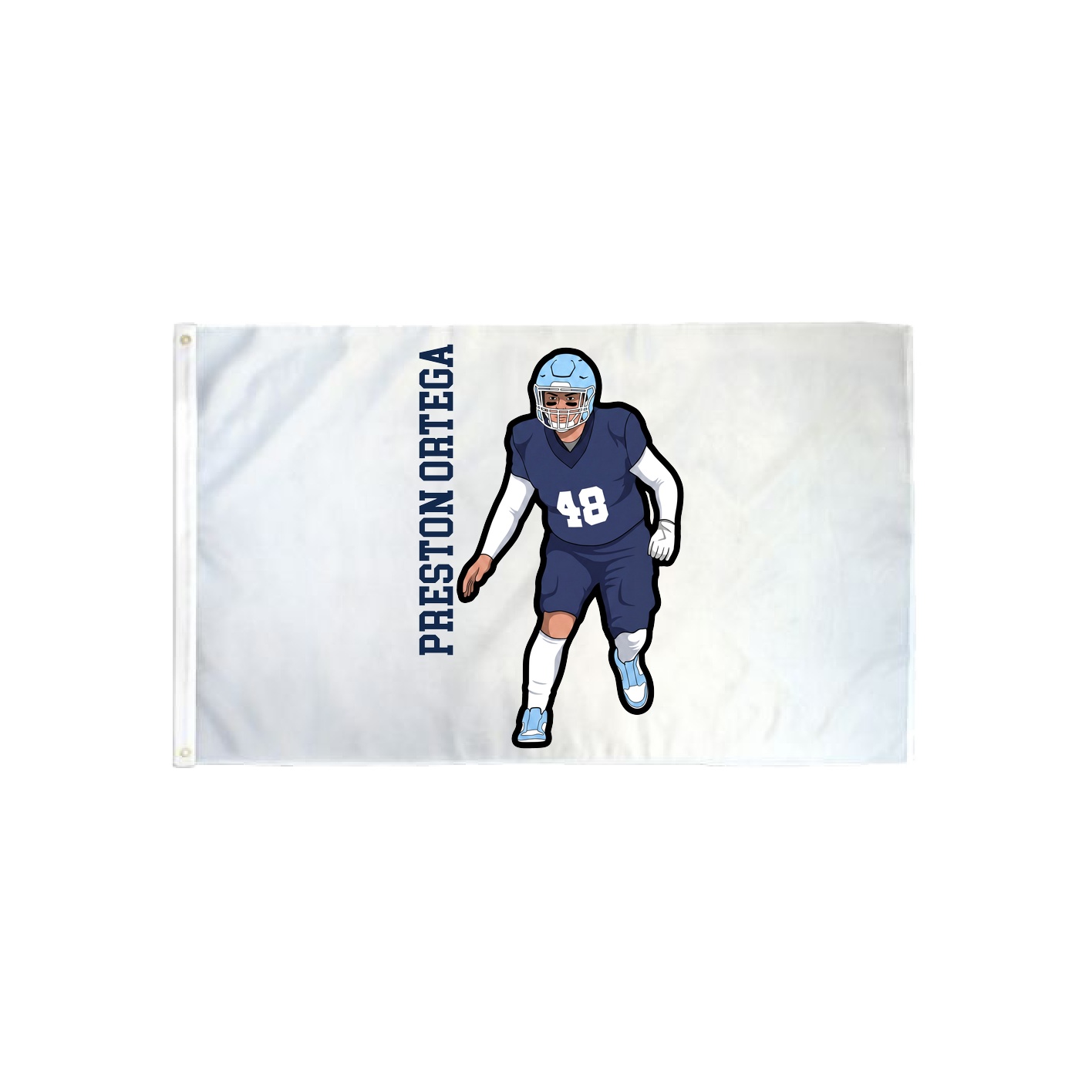 3x5 Flag — Name Vertical in Classic