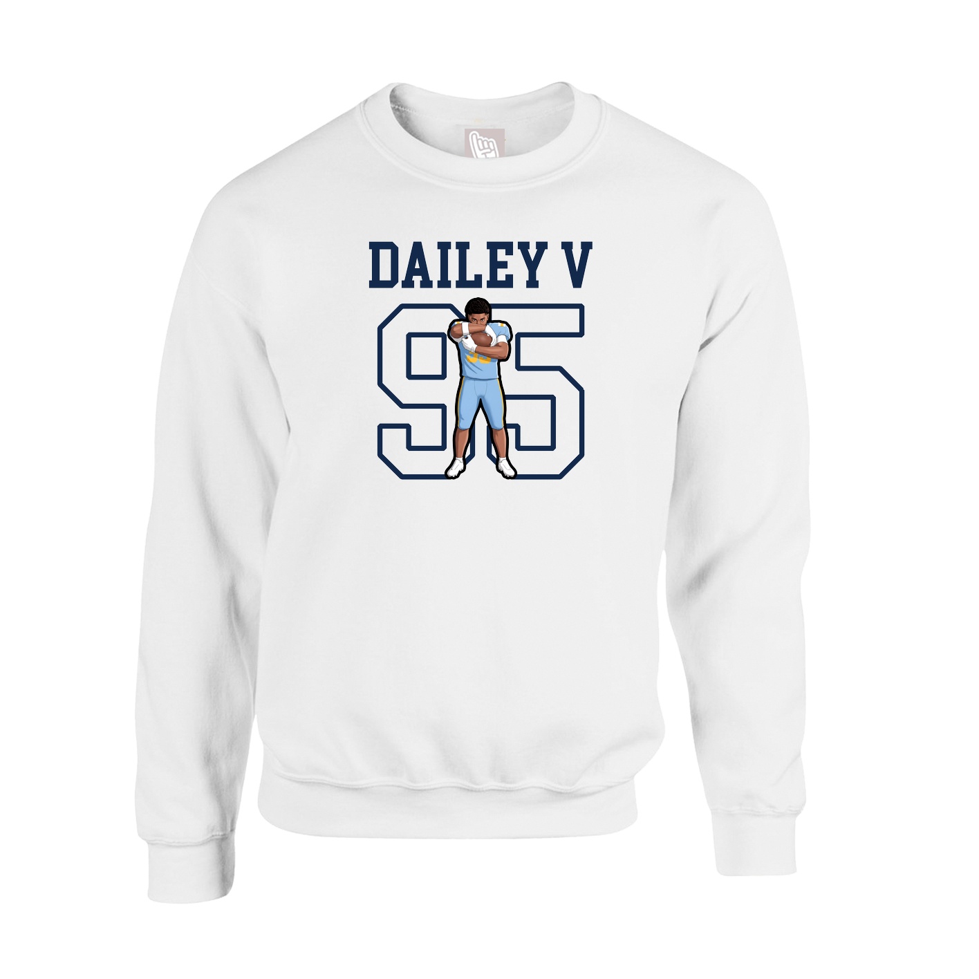 Fleece Crew — Shirsey in White