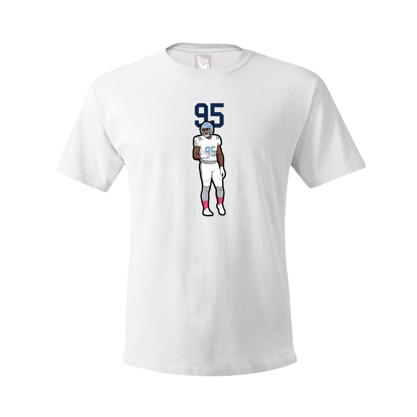 Tee — Number Top in White