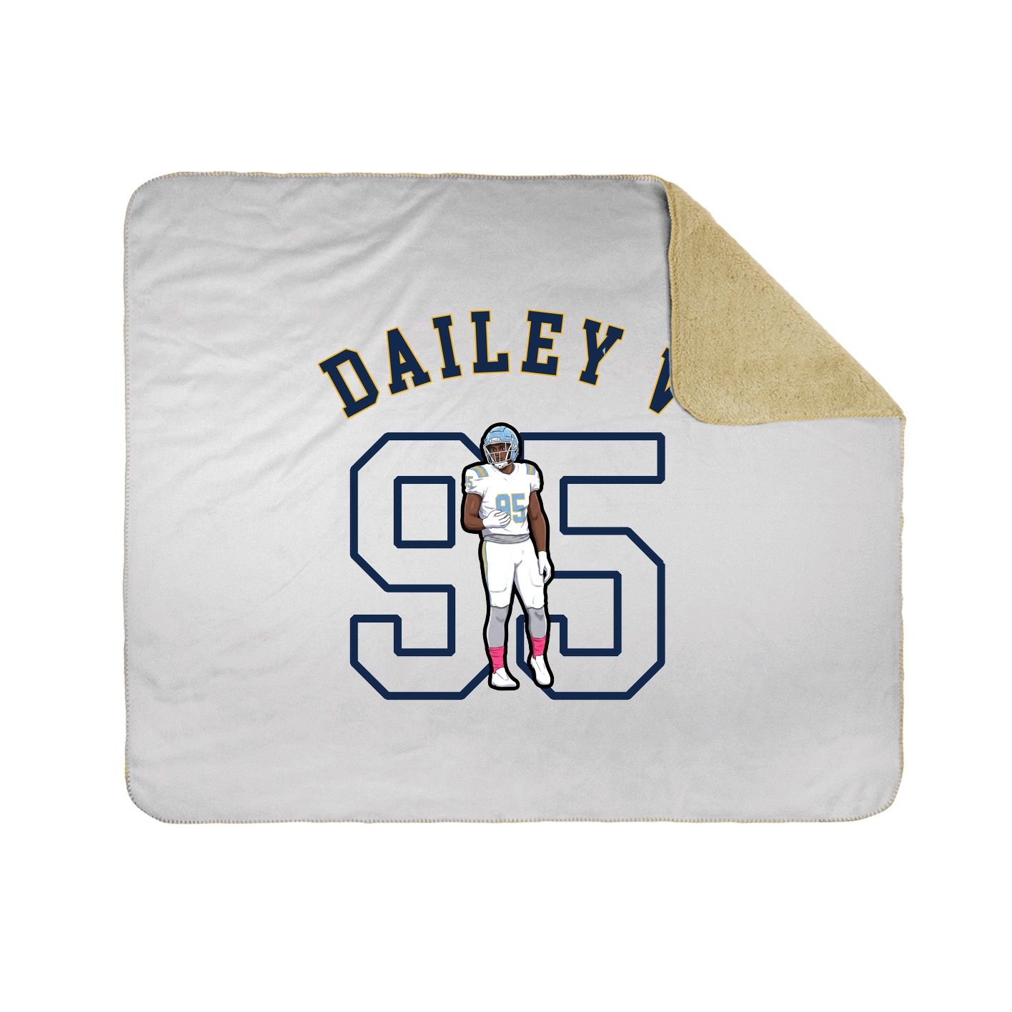 Throw Blanket — Shirsey Arch in White