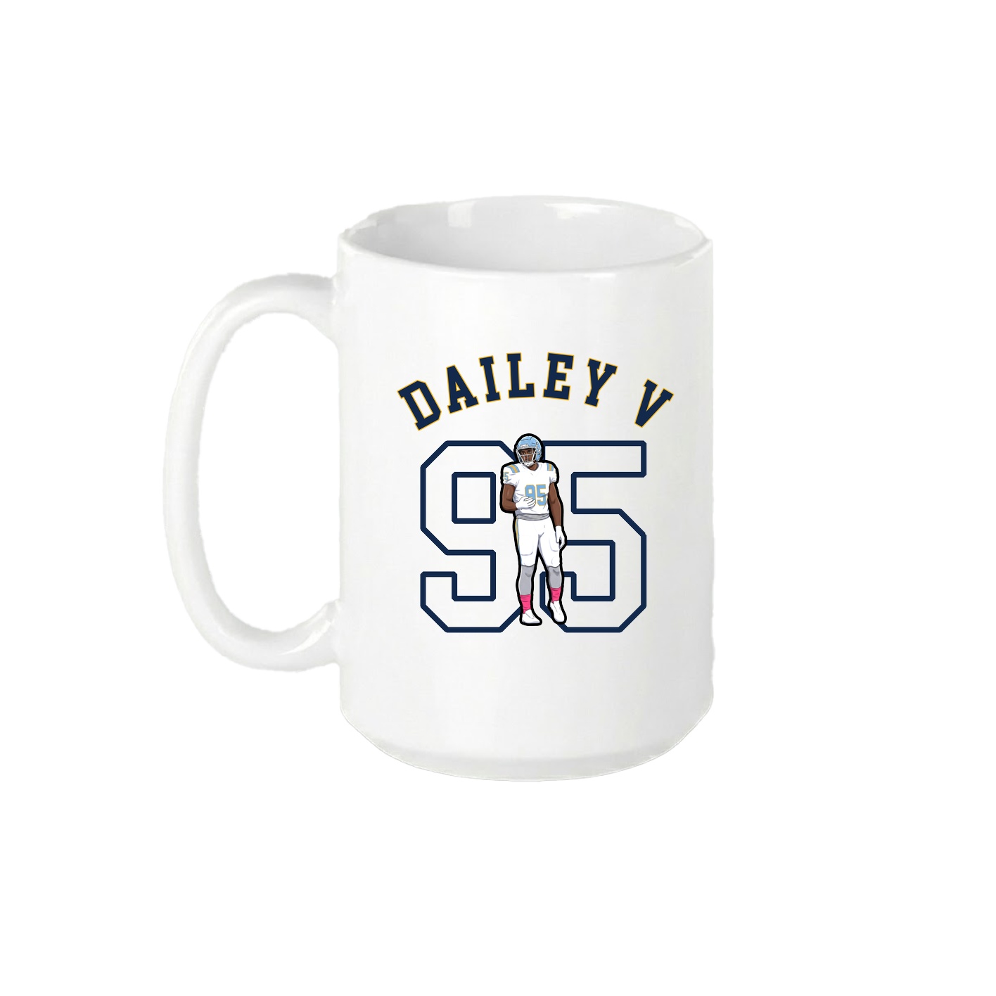 15oz Coffee Mug — Shirsey Arch in White