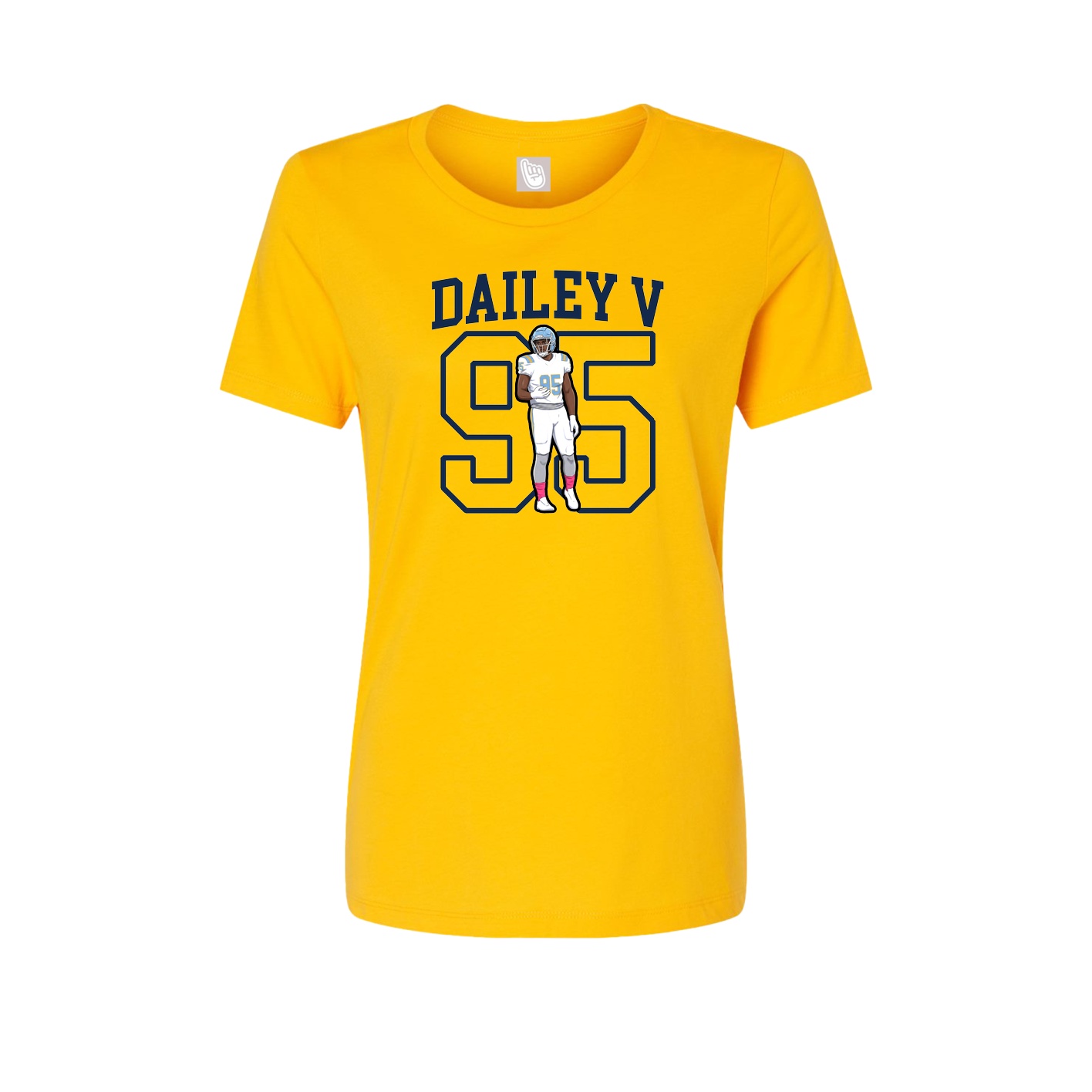 Fitted Women's Tee — Shirsey in Gold