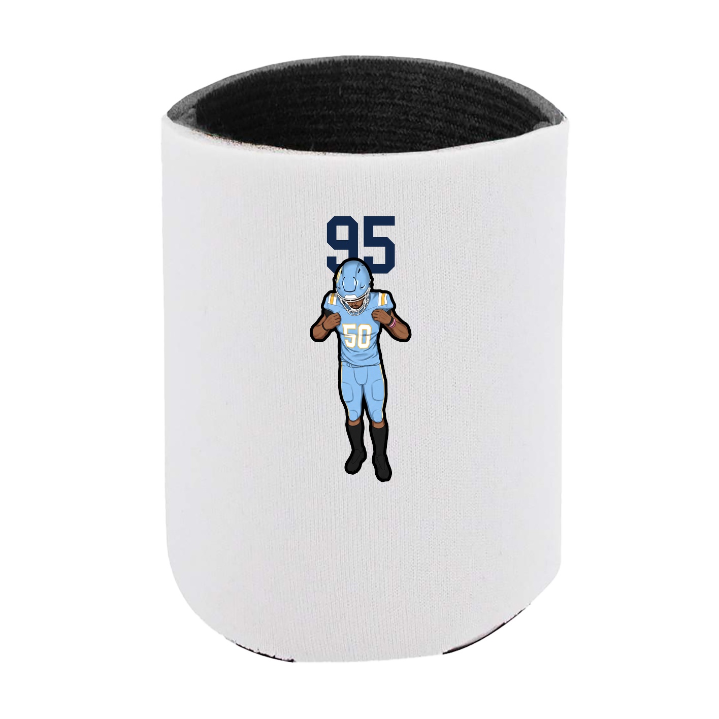 Can Holder — Number Top in White