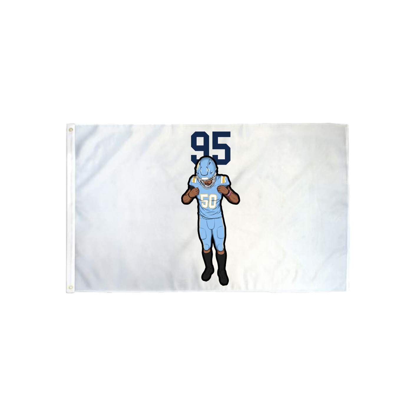 3x5 Flag — Number Top in Classic