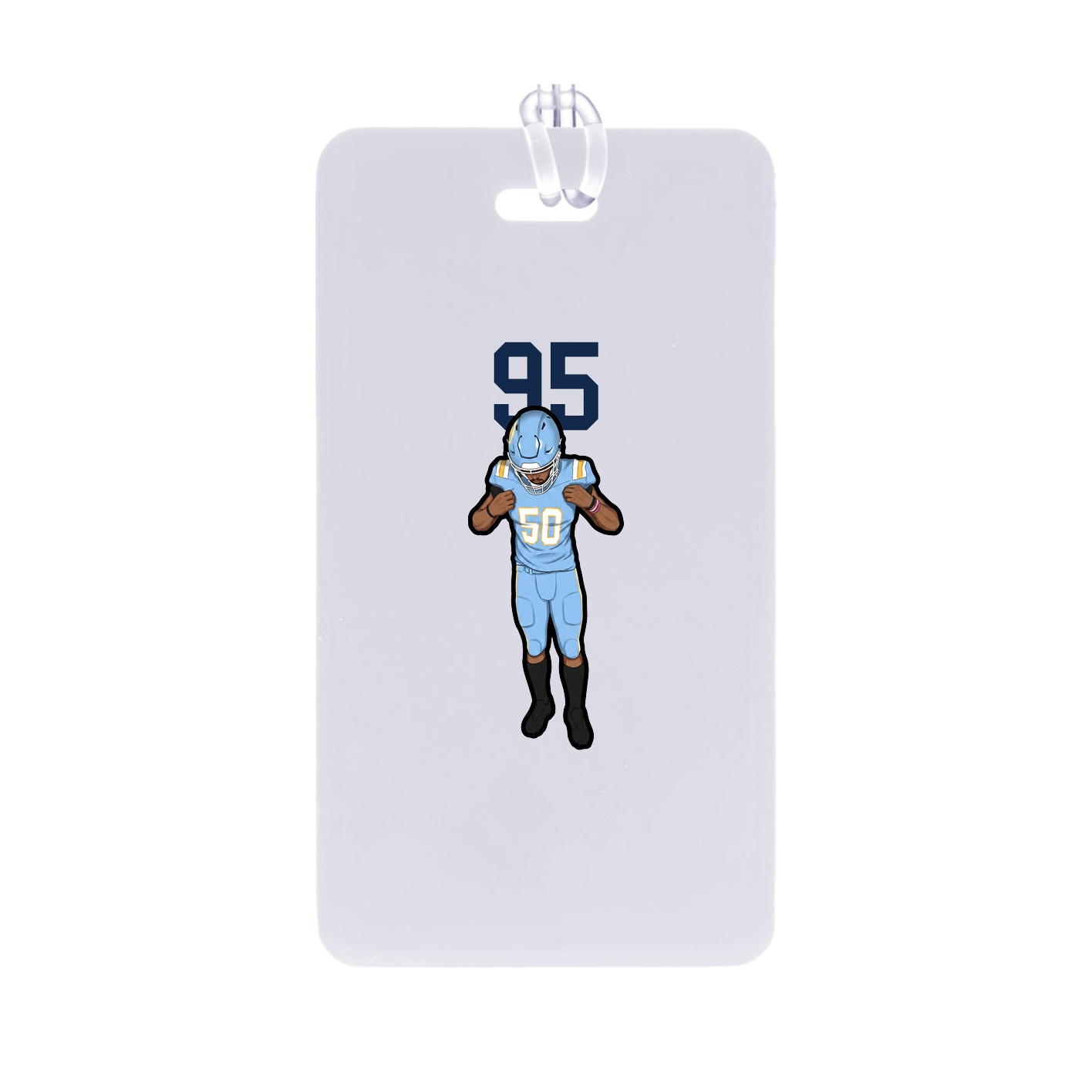 Bag Tag — Number Top in Classic