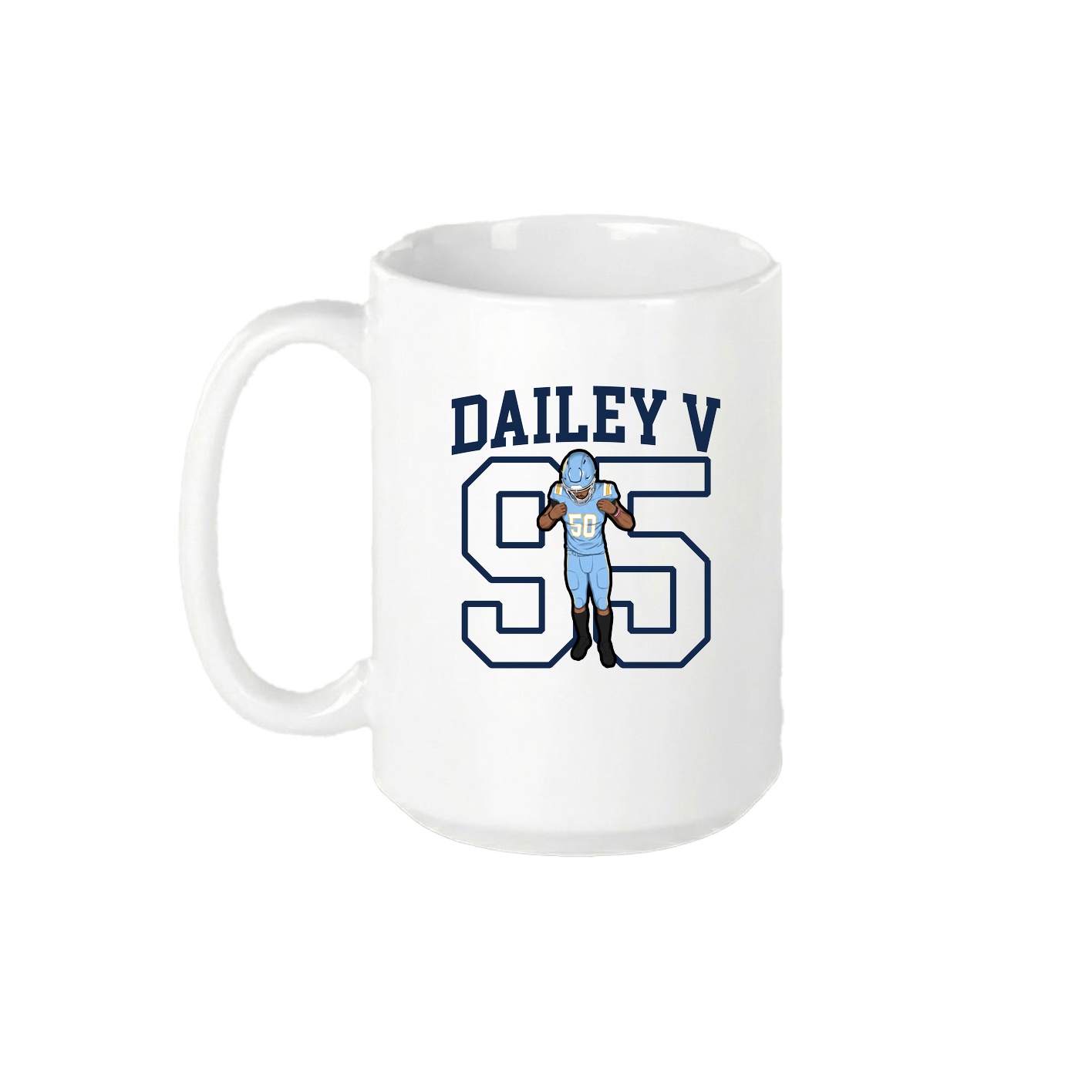 15oz Coffee Mug — Shirsey in White