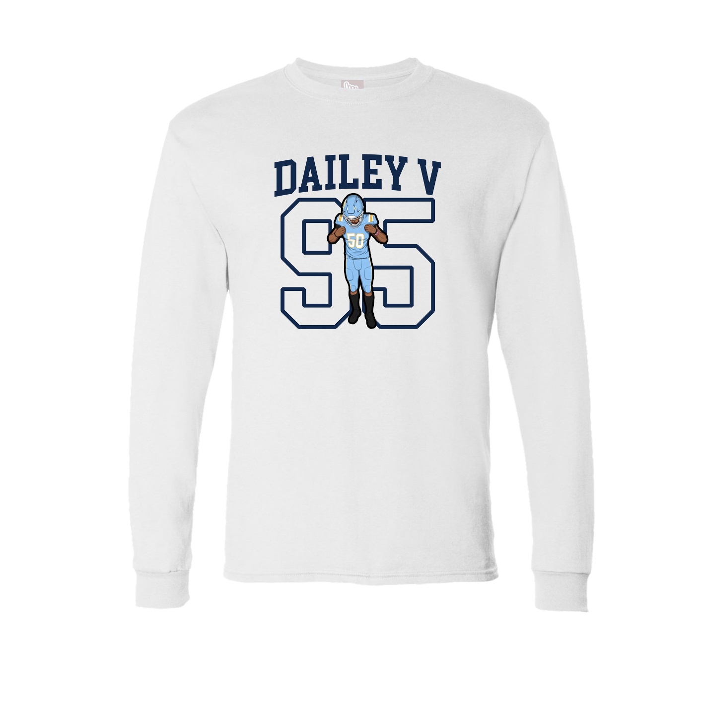 Long Sleeve Tee — Shirsey in White
