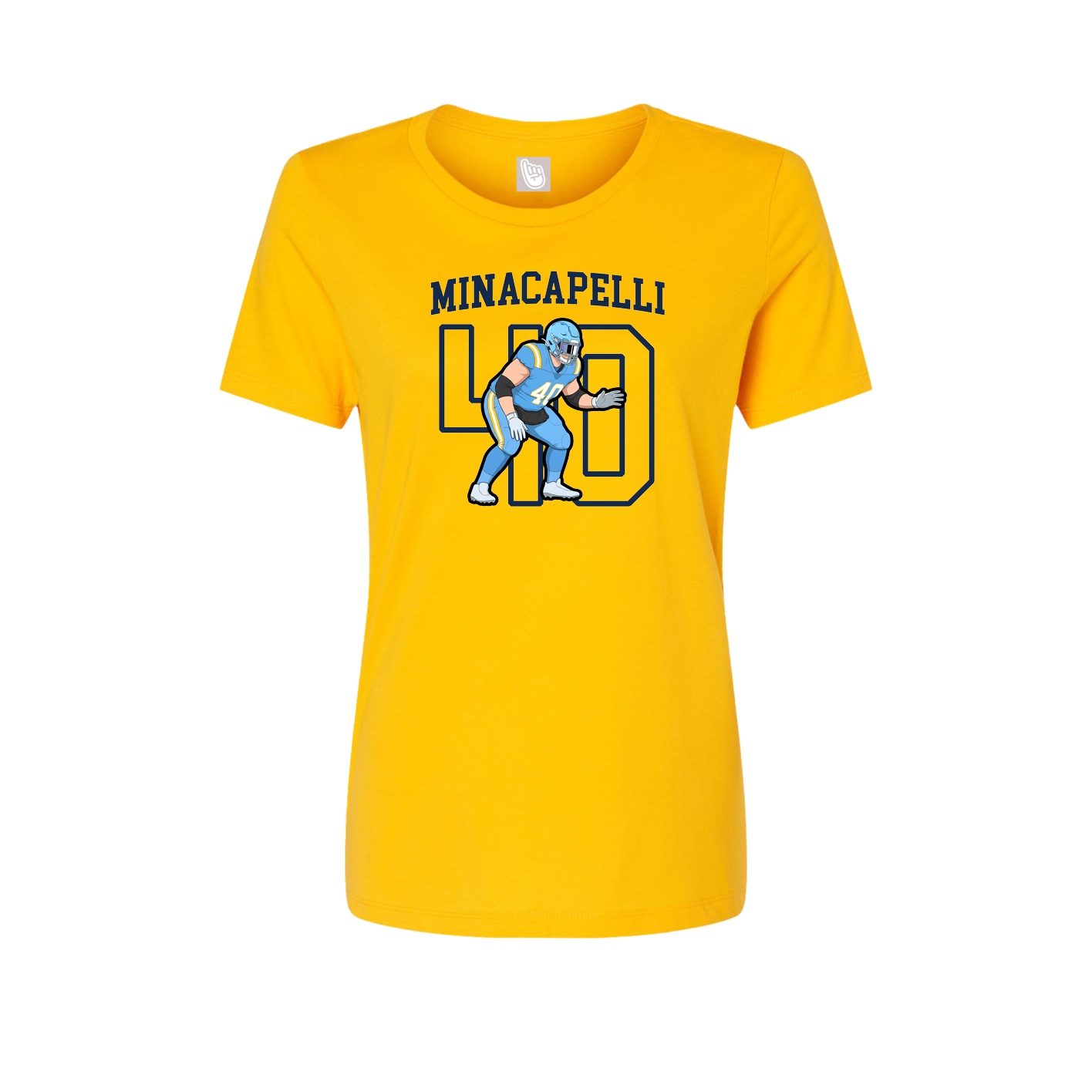 Fitted Women's Tee — Shirsey in Gold