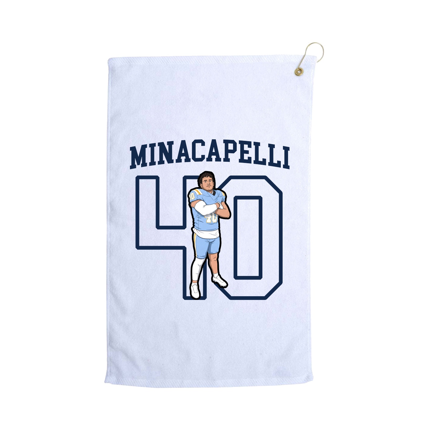 Golf Towel — Shirsey in White