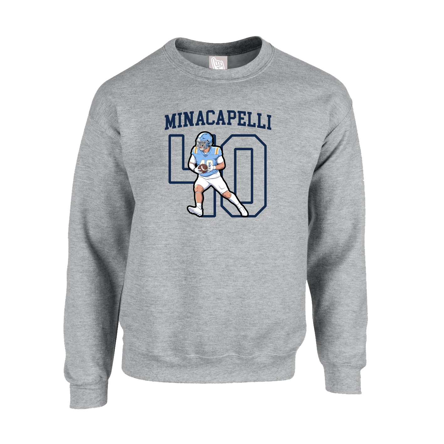 Fleece Crew — Shirsey in Grey