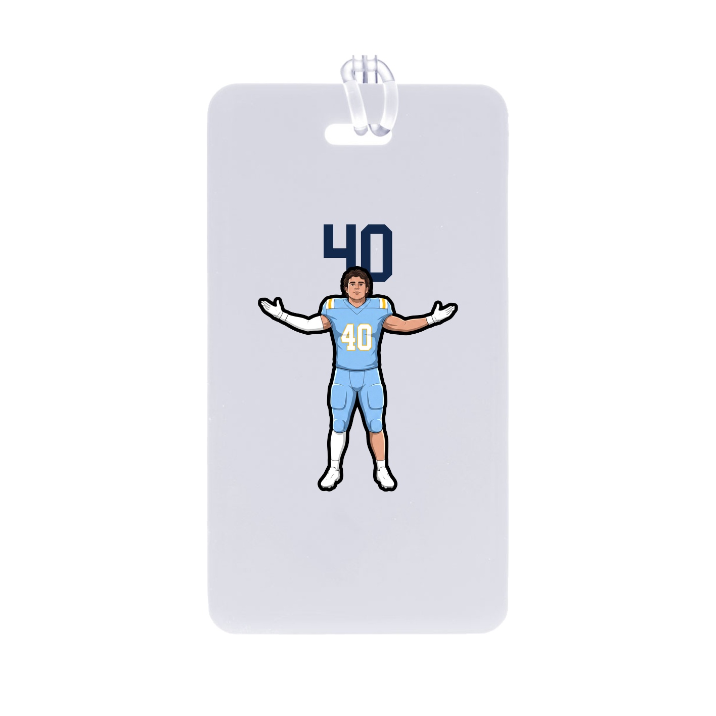Bag Tag — Number Top in Classic
