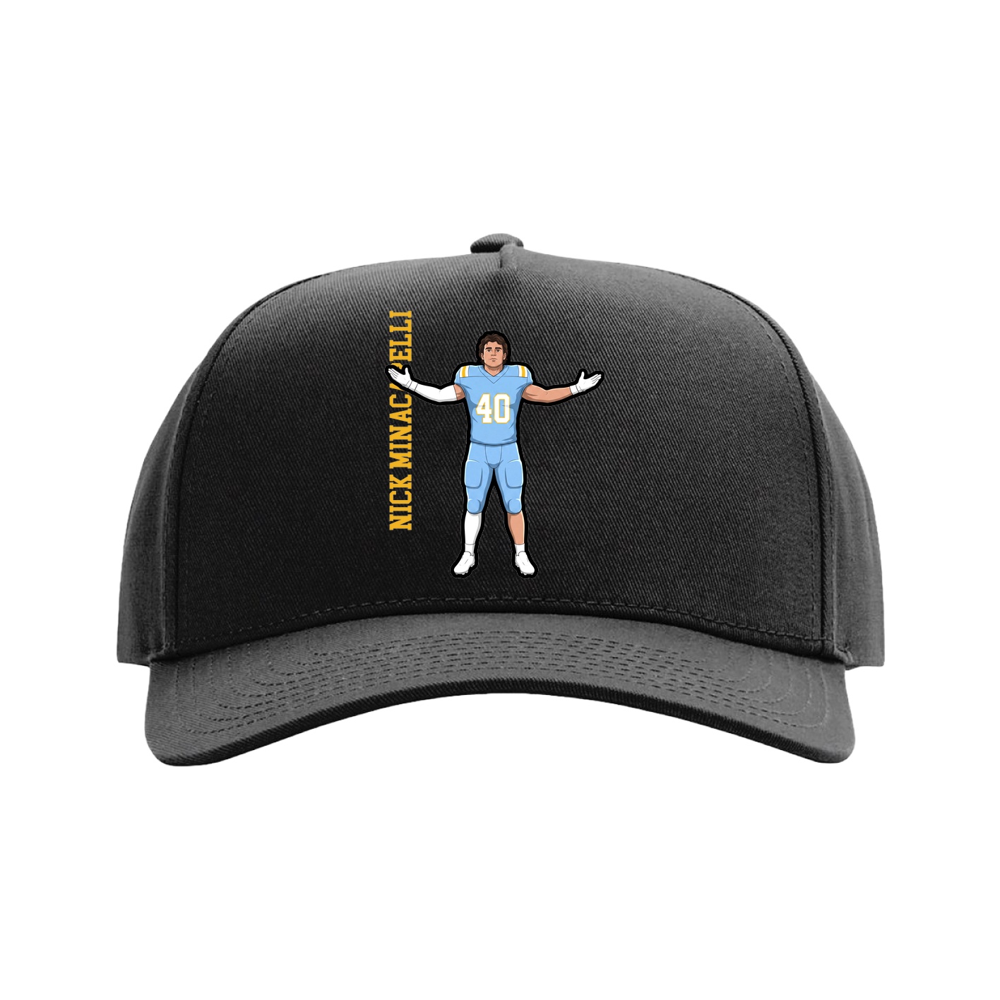 Full Fabric Five-Panel Champ Cap