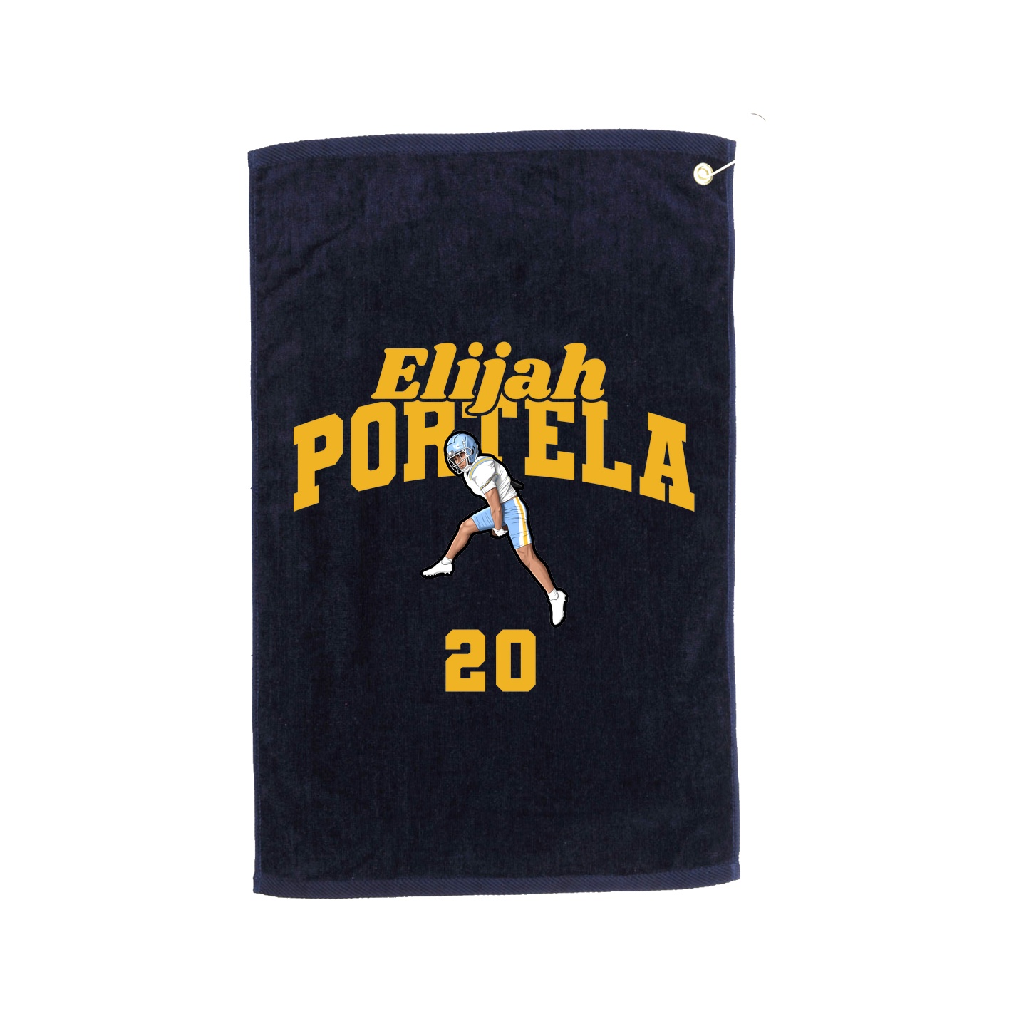 Golf Towel — Signature Arch in Navy