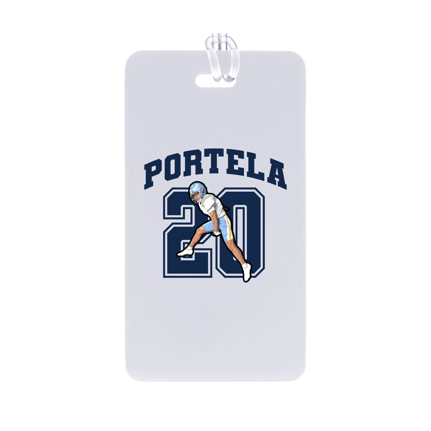Bag Tag — Number in Classic