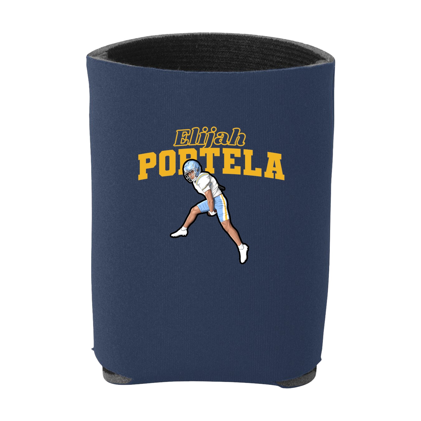 Can Holder — Name Arch in Navy