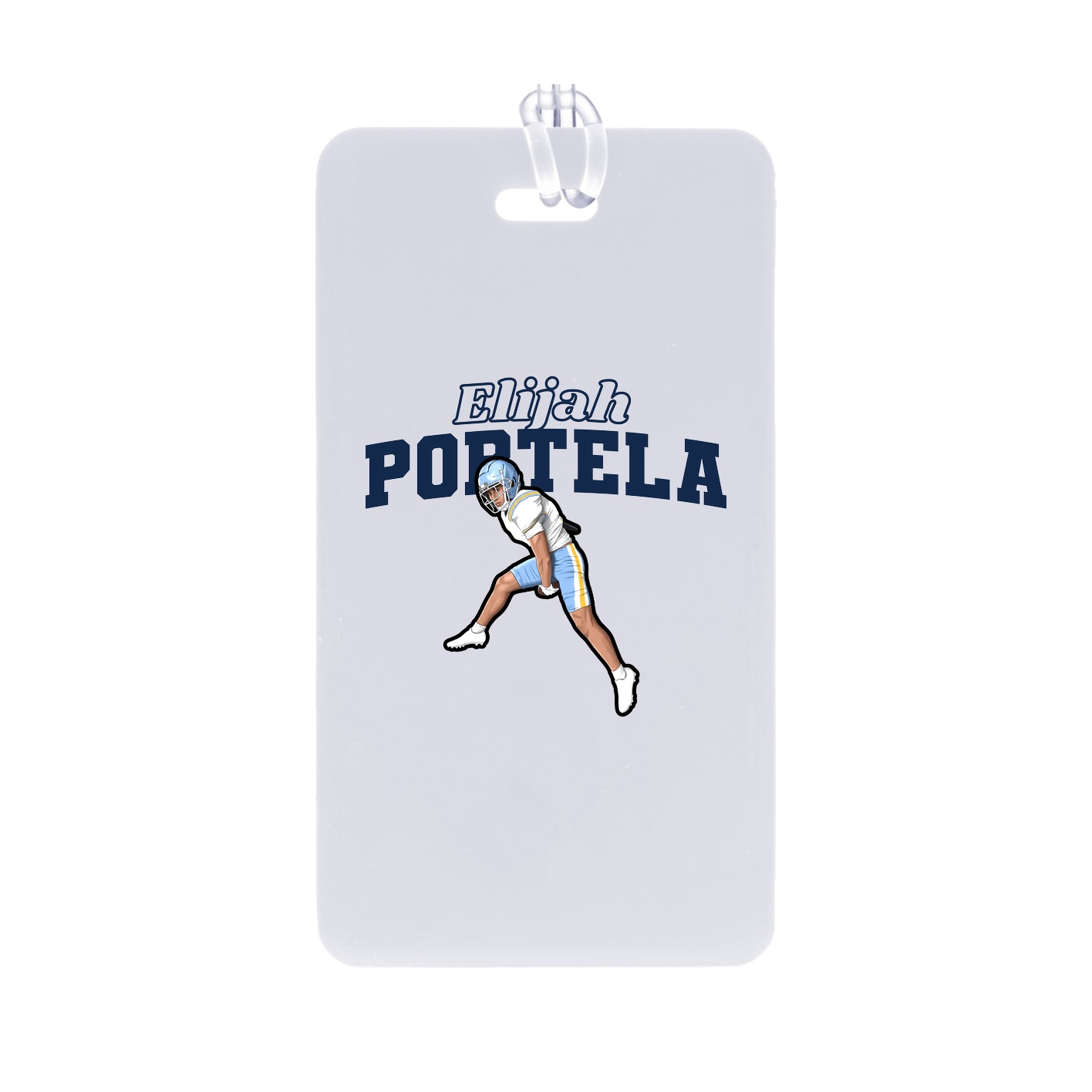 Bag Tag — Name Arch in Classic