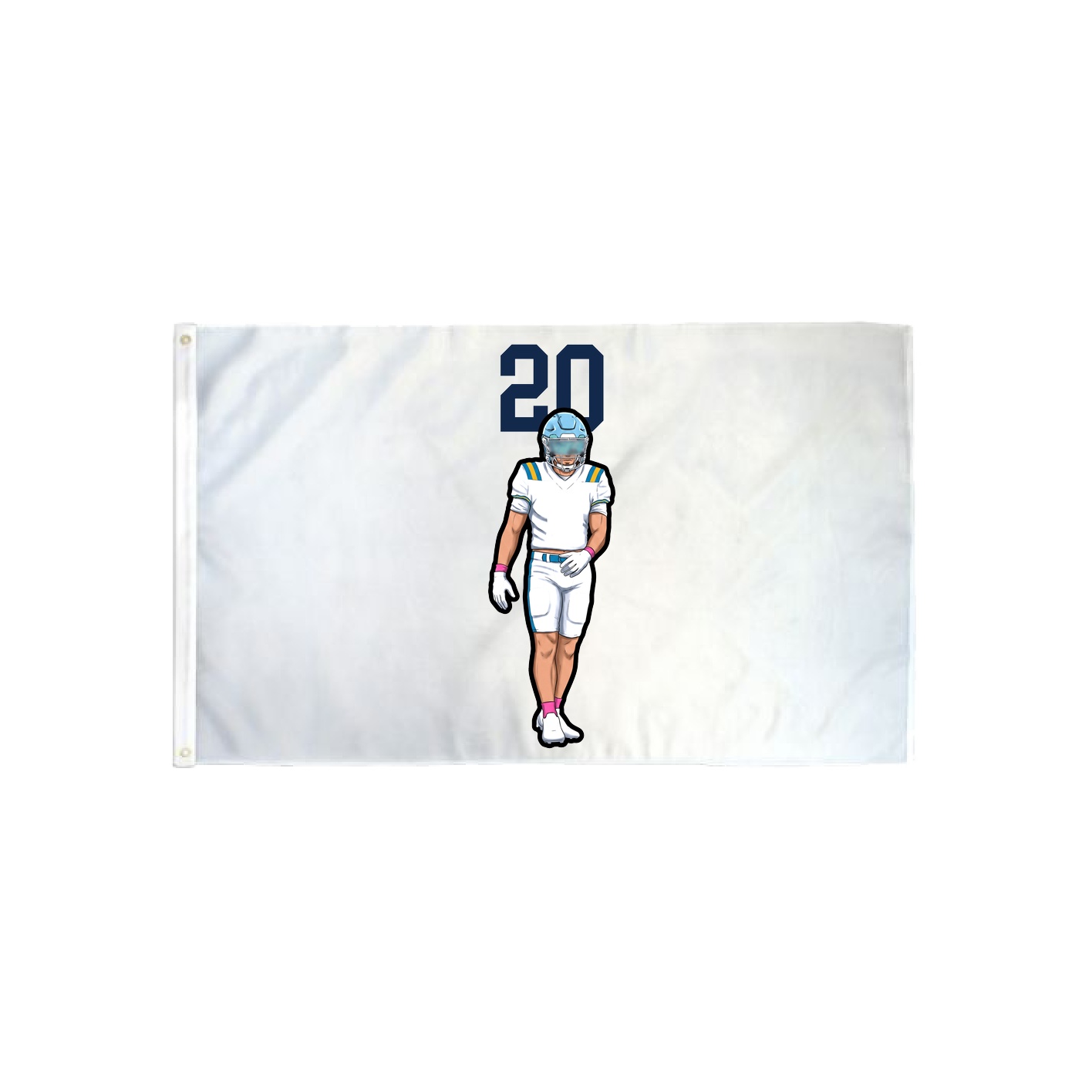 3x5 Flag — Number Top in Classic