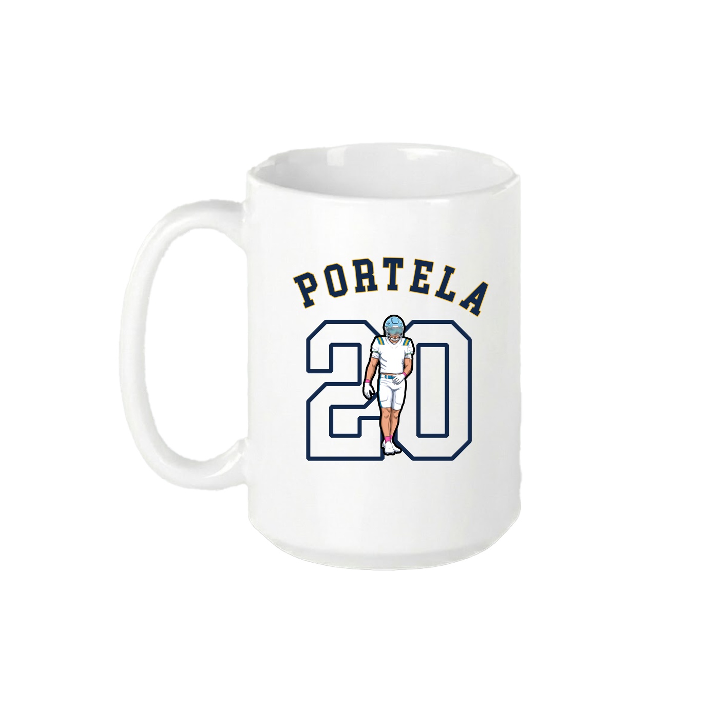 15oz Coffee Mug — Shirsey Arch in White