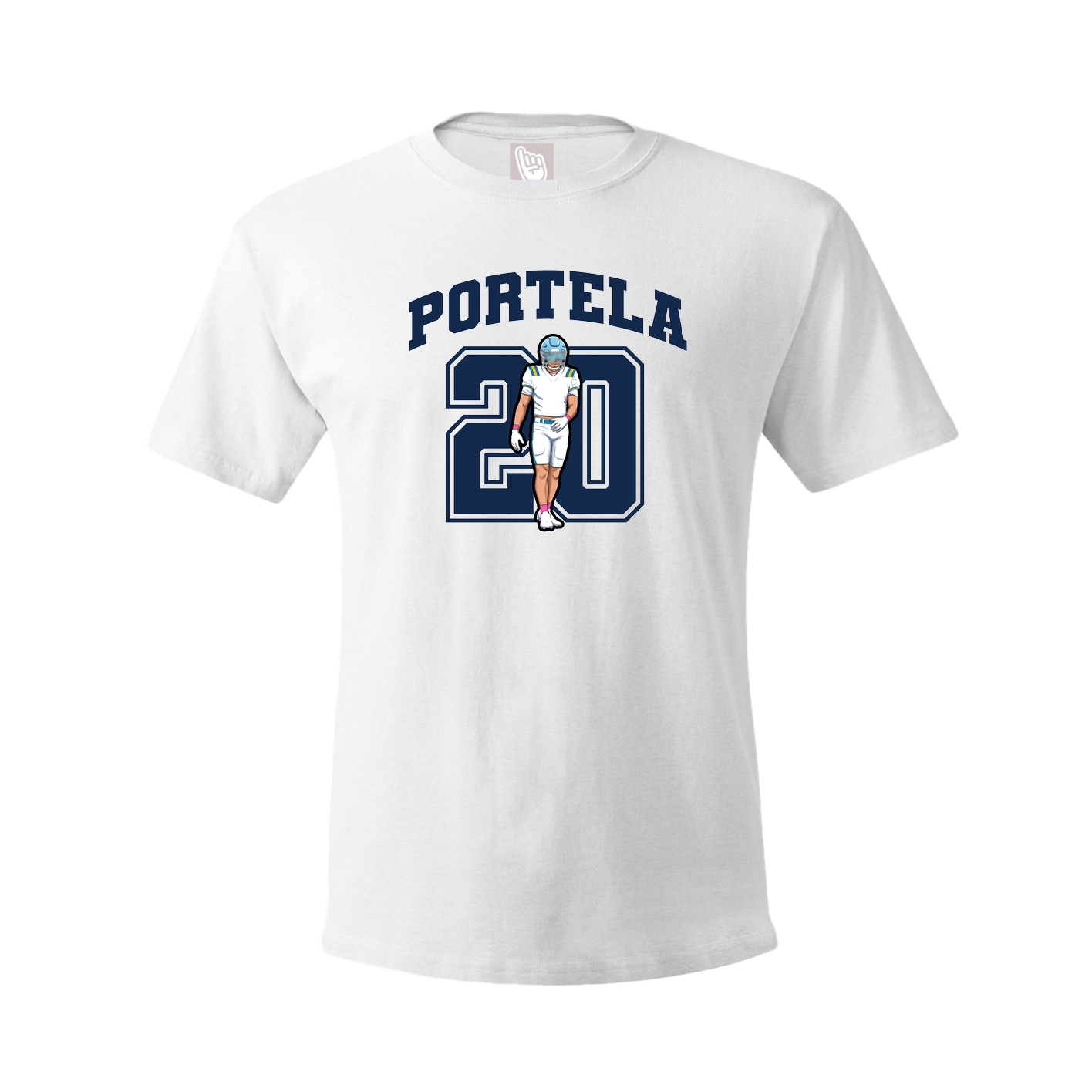 Tee — Number in White