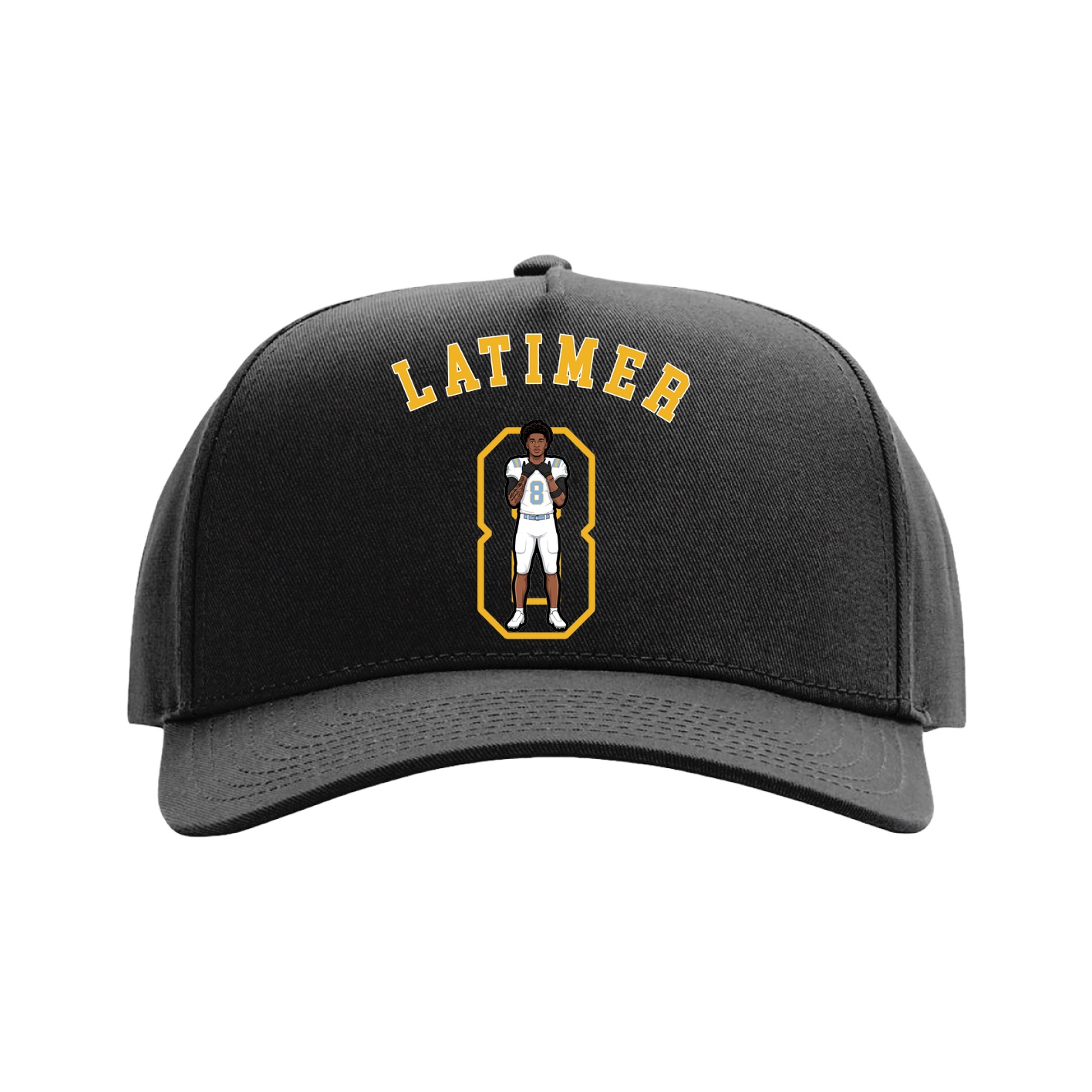 Full Fabric Five-Panel Champ Cap