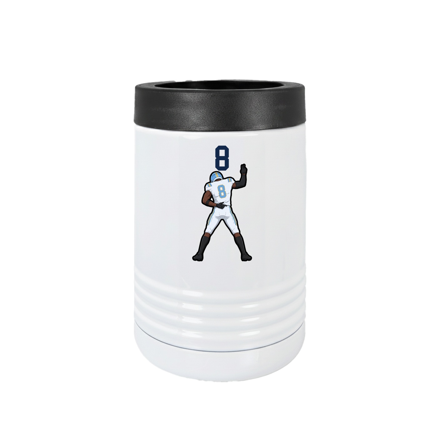 Beverage Holder — Number Top in White
