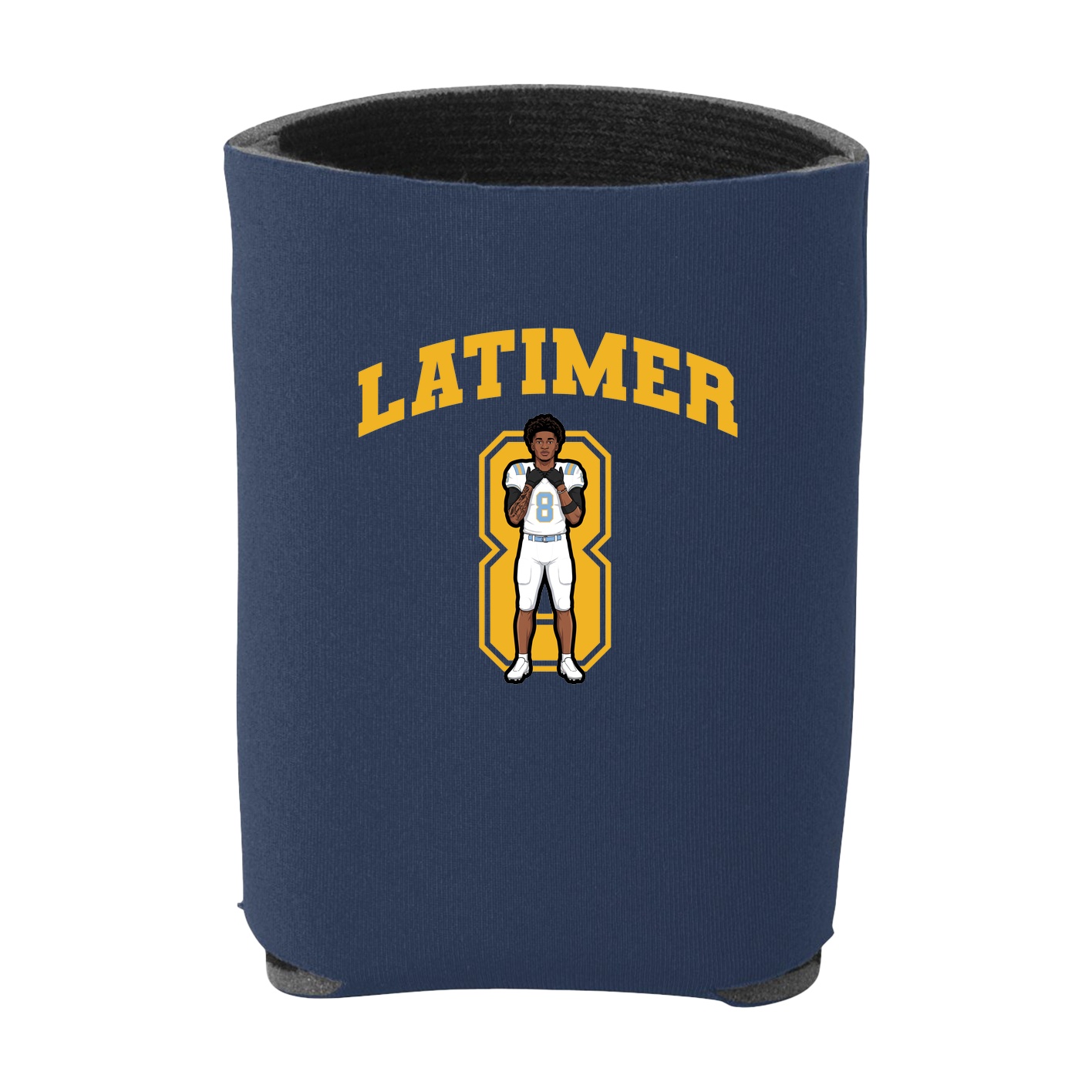 Can Holder — Number in Navy
