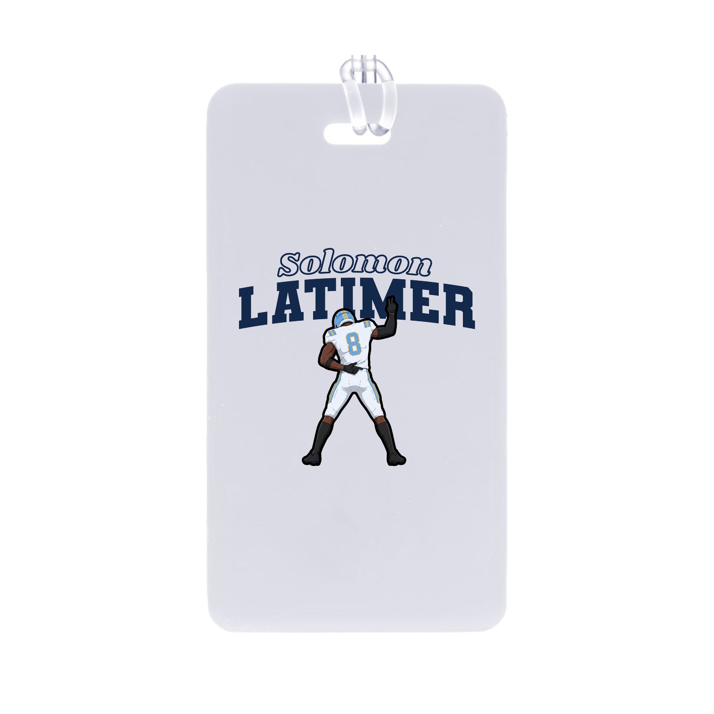 Bag Tag — Name Arch in Classic